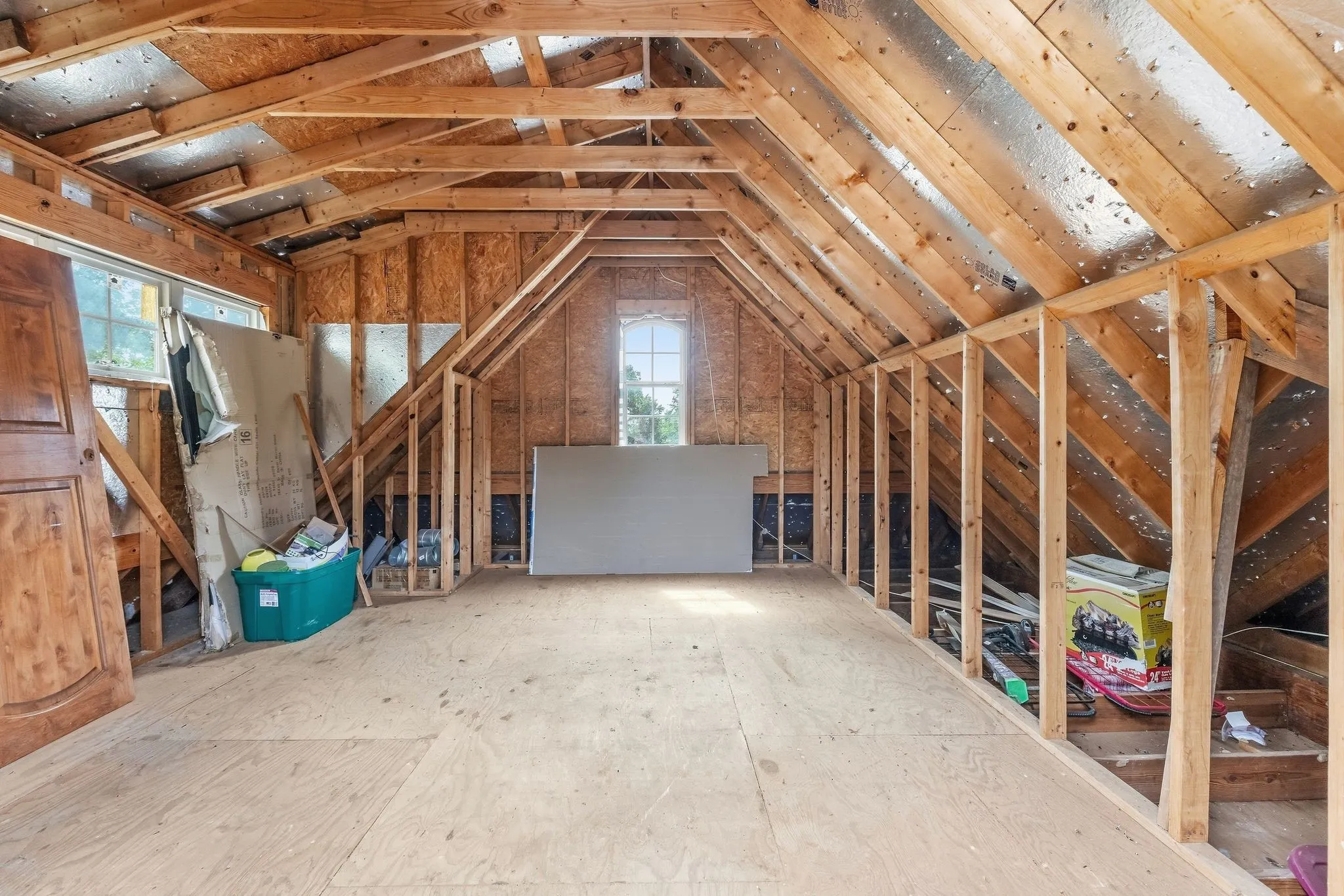 Bonus room above carport