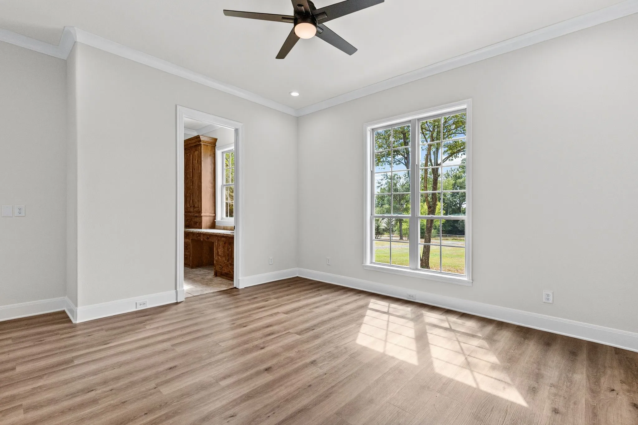 Downstairs guest room