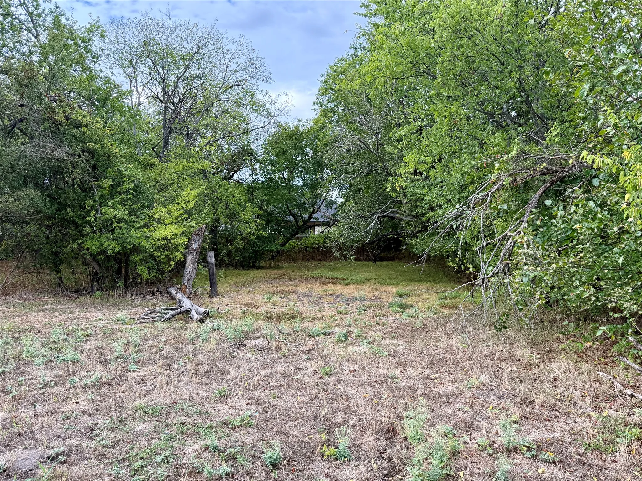 Lot ready for building