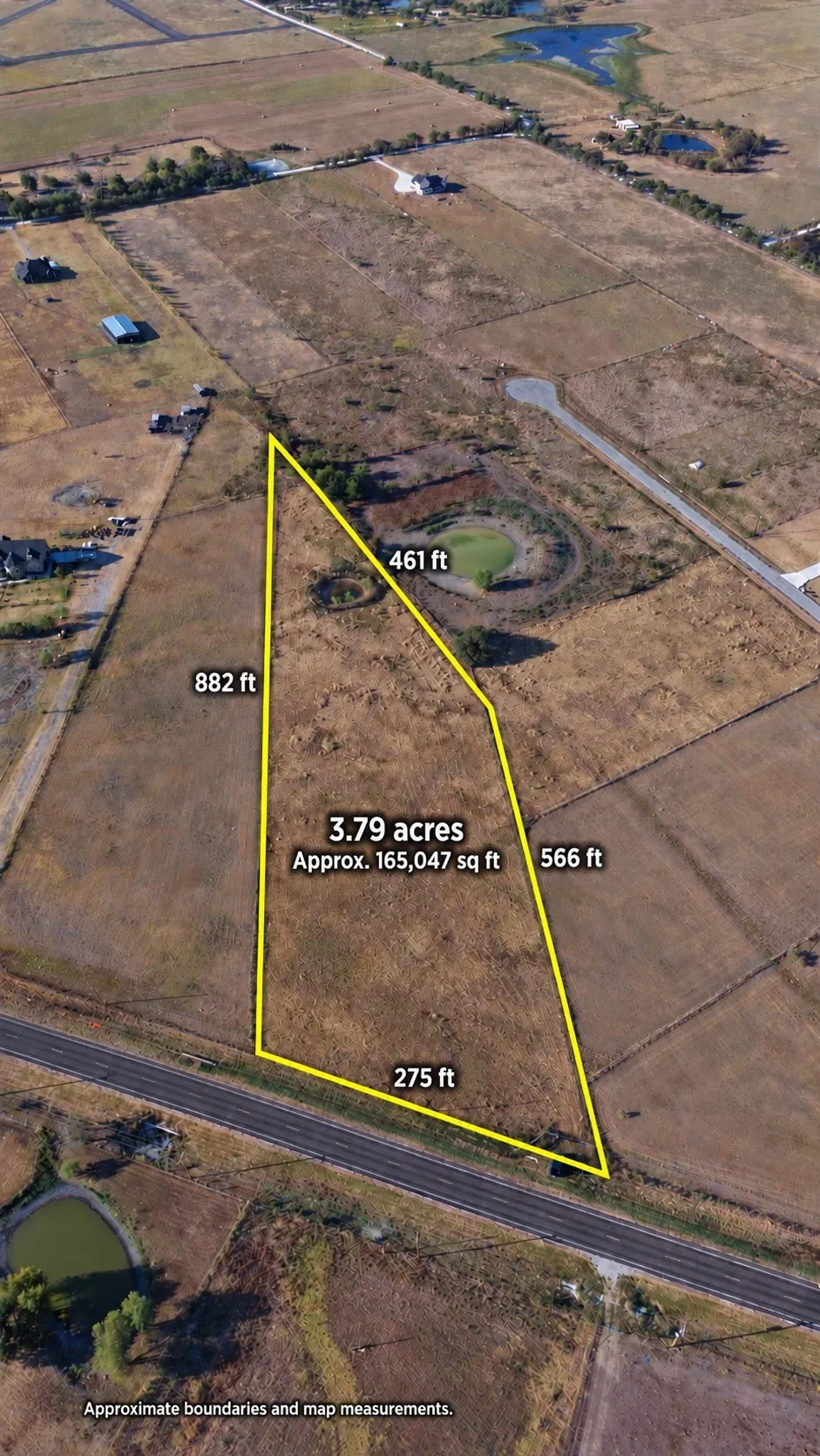 Beautiful 3.79-acre lot in Holloway Farm Phase 2, offering open space and peaceful country surroundings.