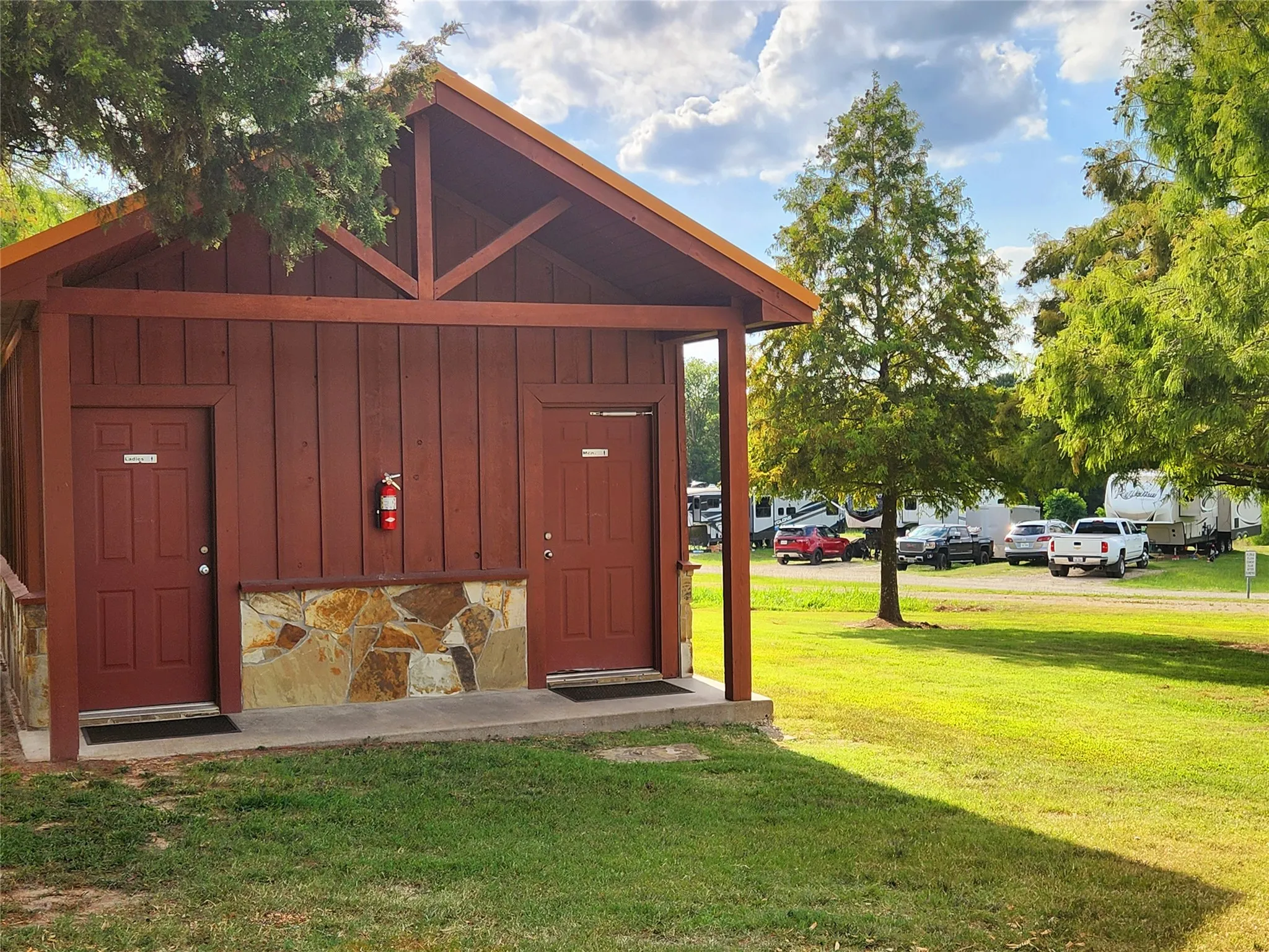 RV campground for owners and their guests.