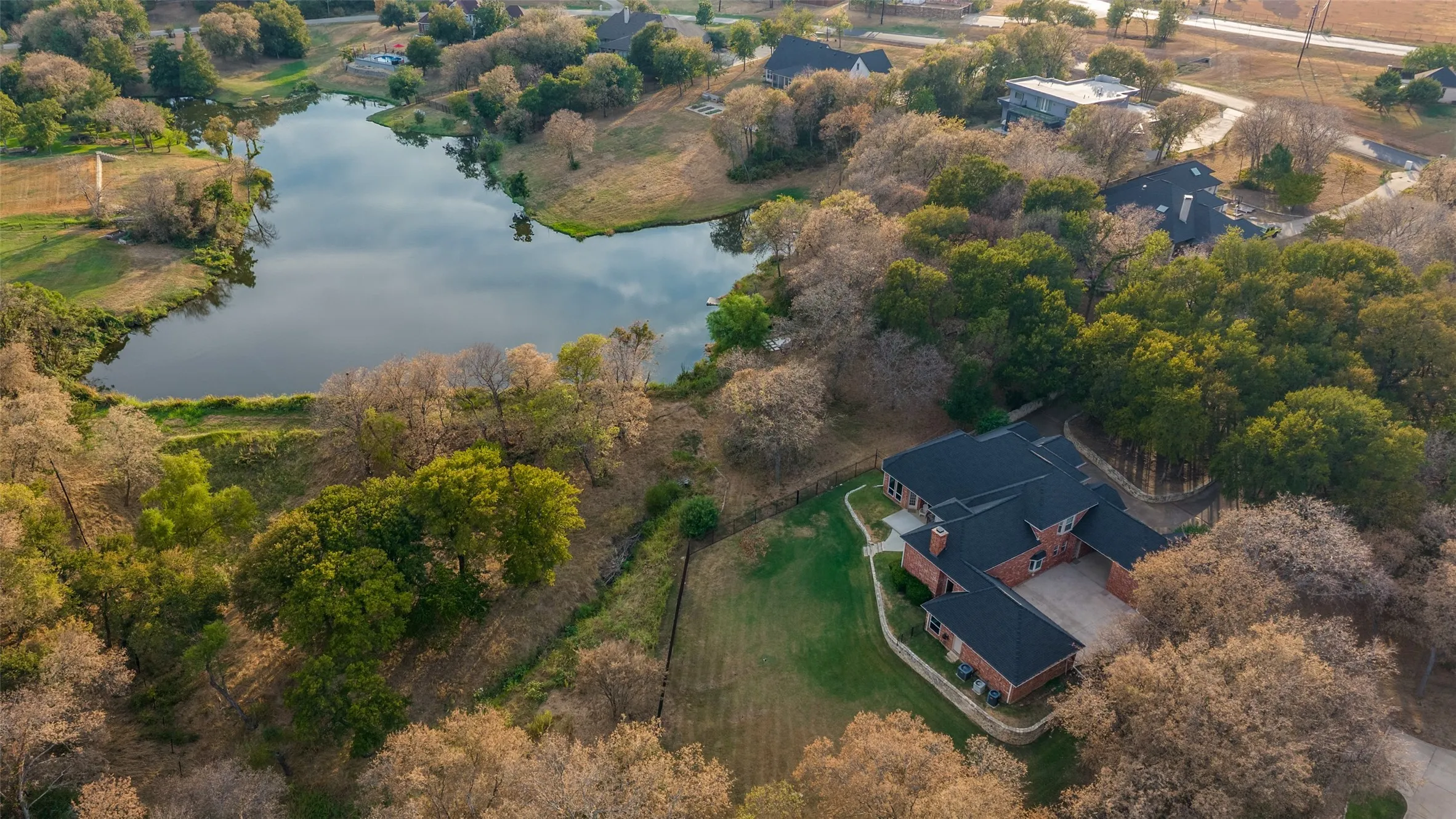 HOA pond where many of the Sunrise Bay events occur