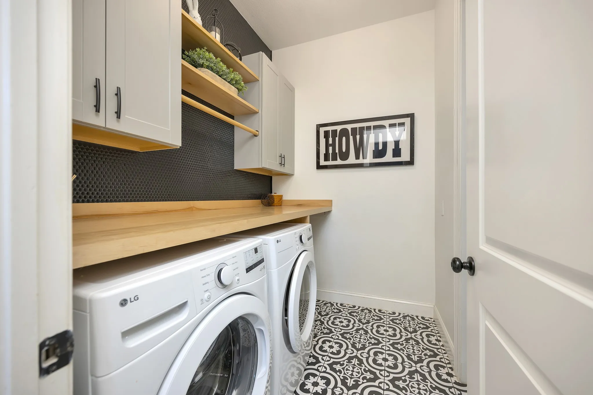 Remodeled laundry