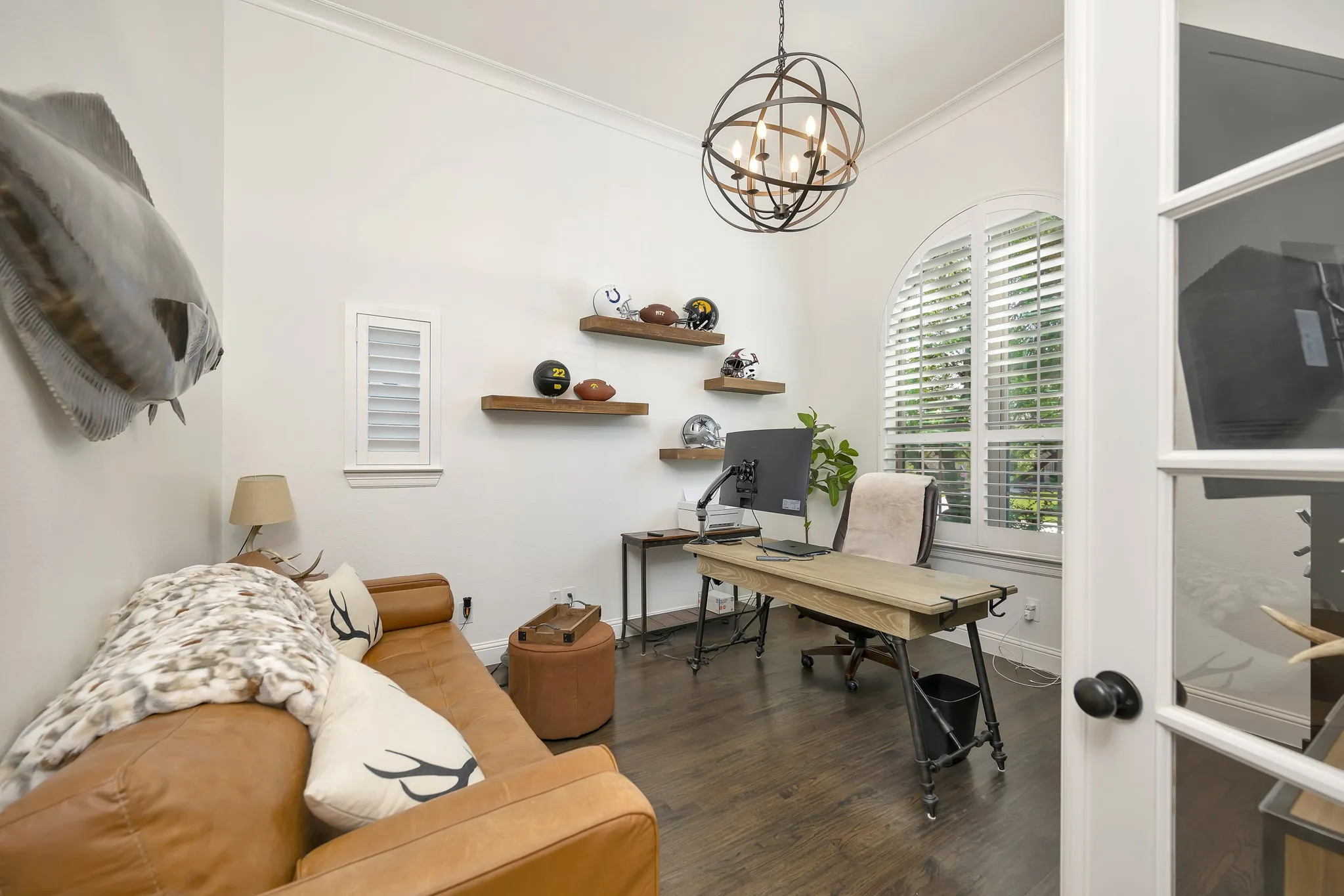 Vaulted ceiling