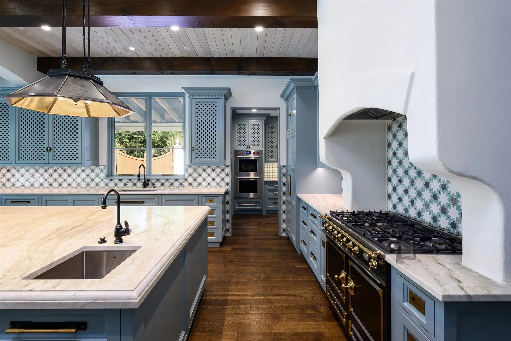 Kitchen looking to Butler’s Pantry