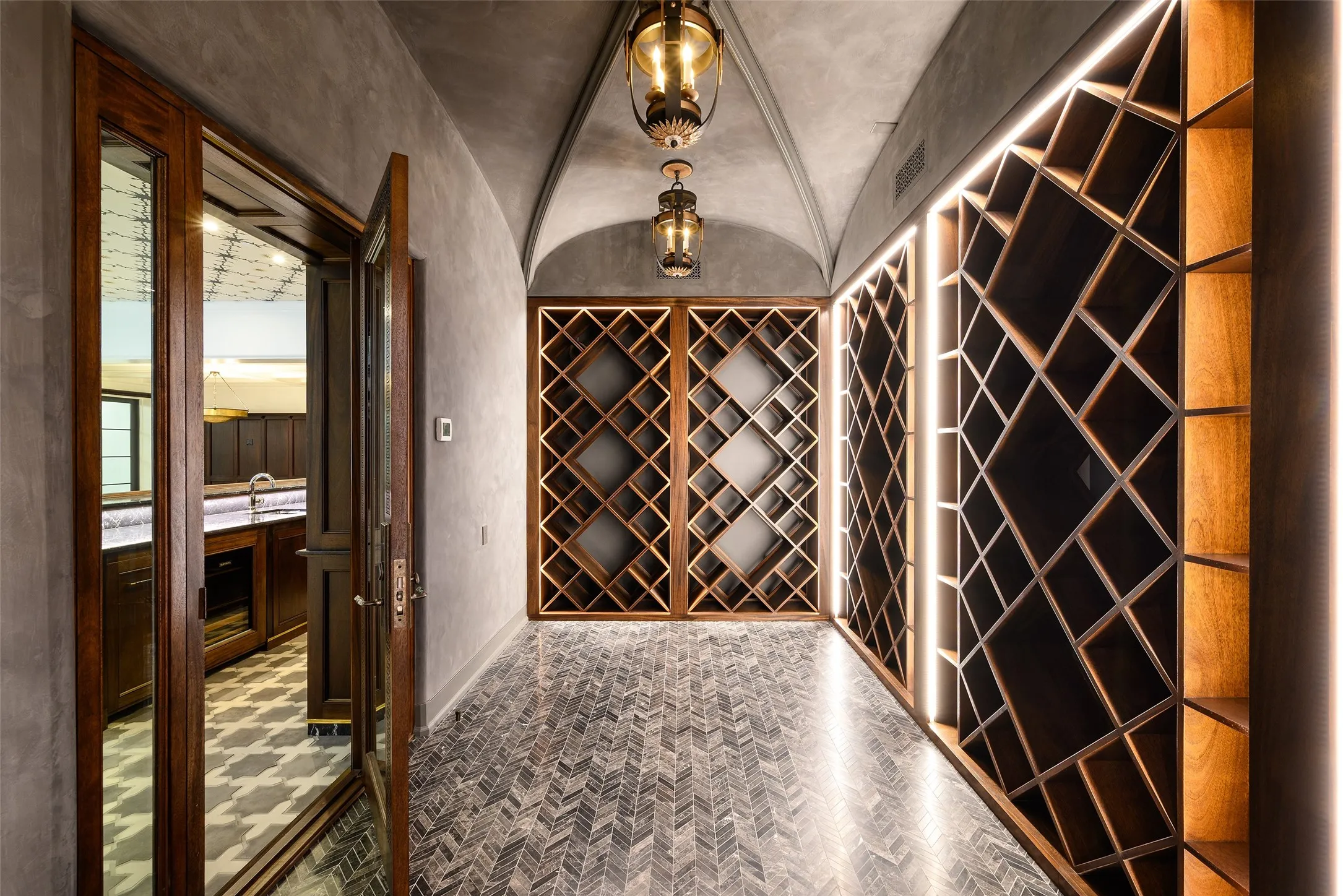 Stunning Wine Cellar with groin ceiling