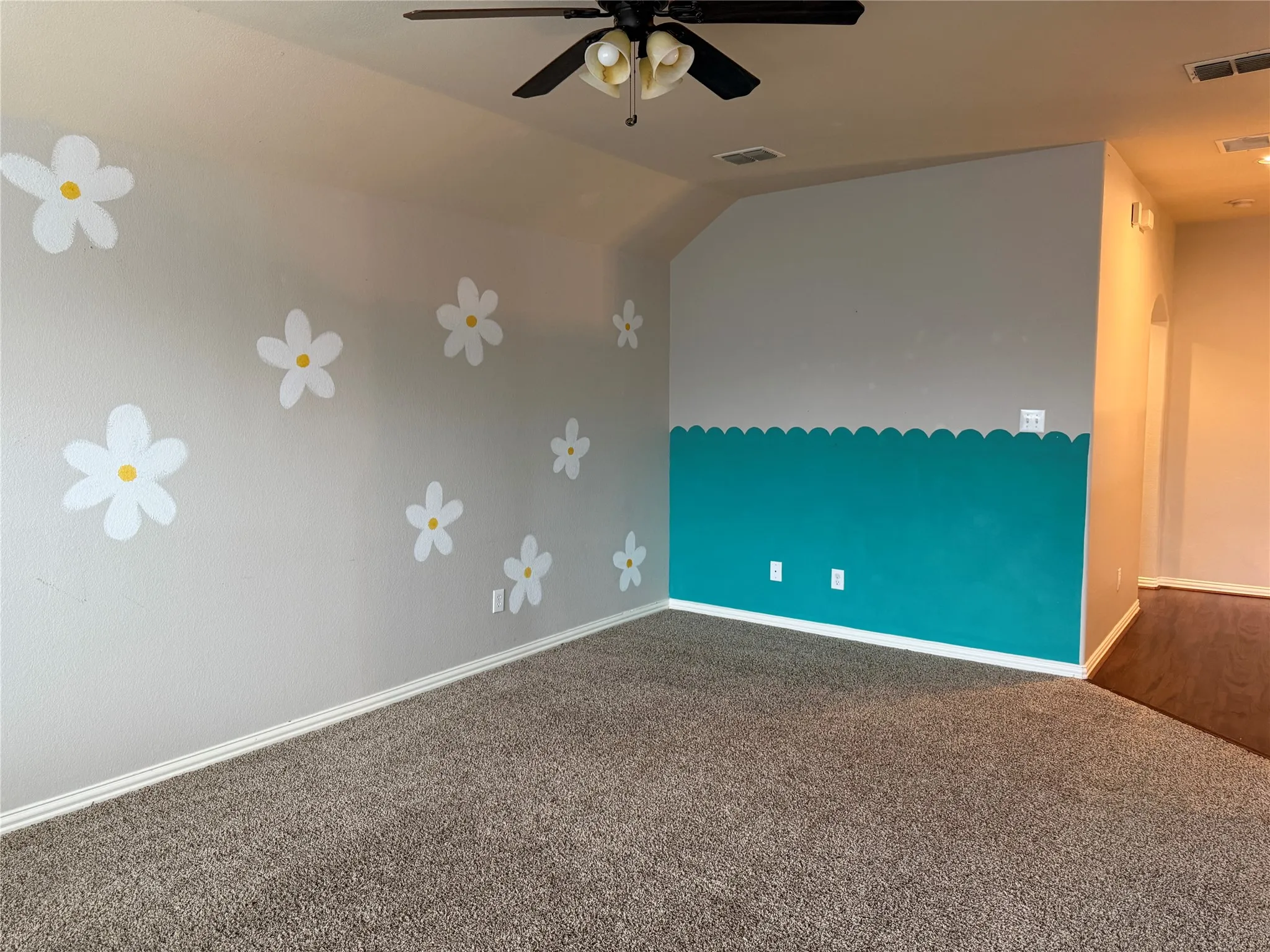 Another view of the spacious game room