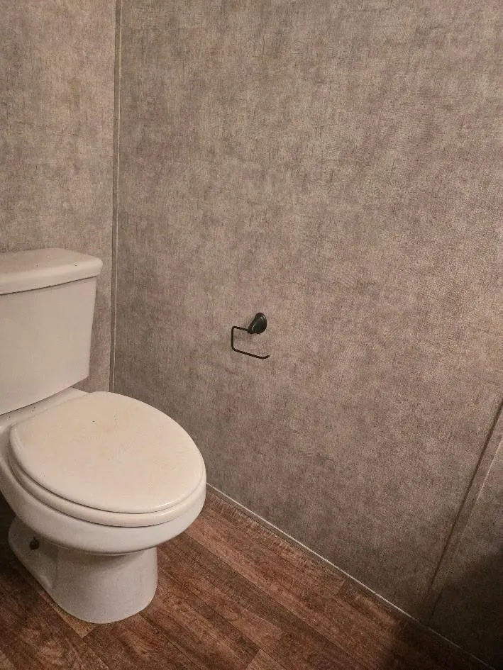 Half bath in hallway