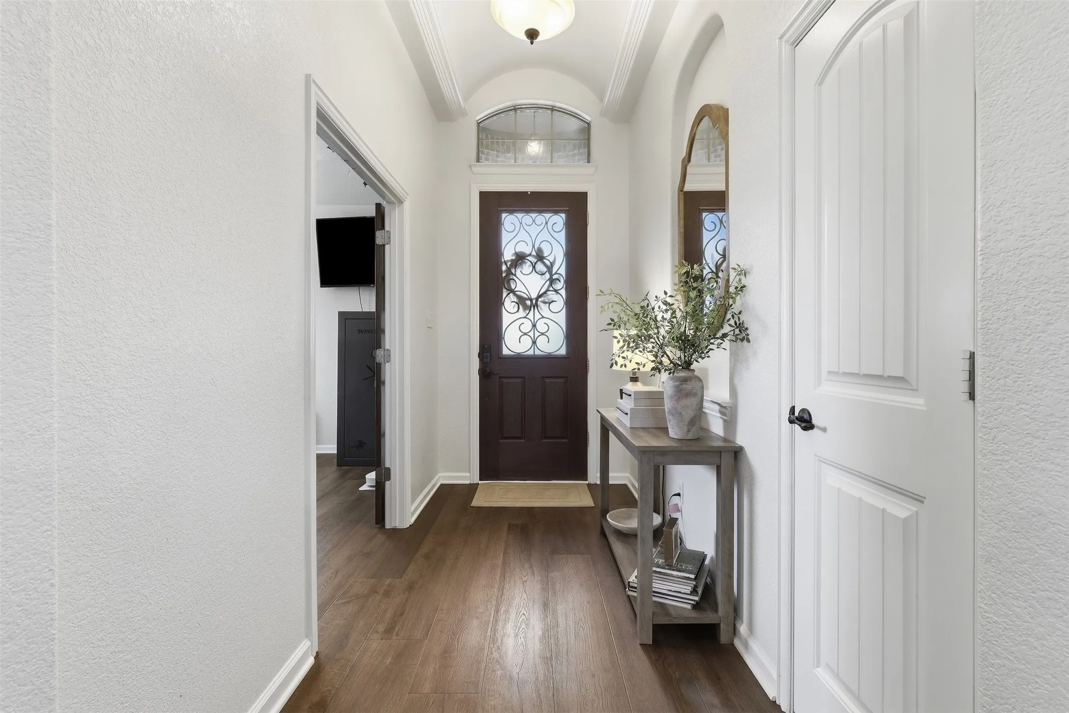 Office to the left, Storage closet to the right