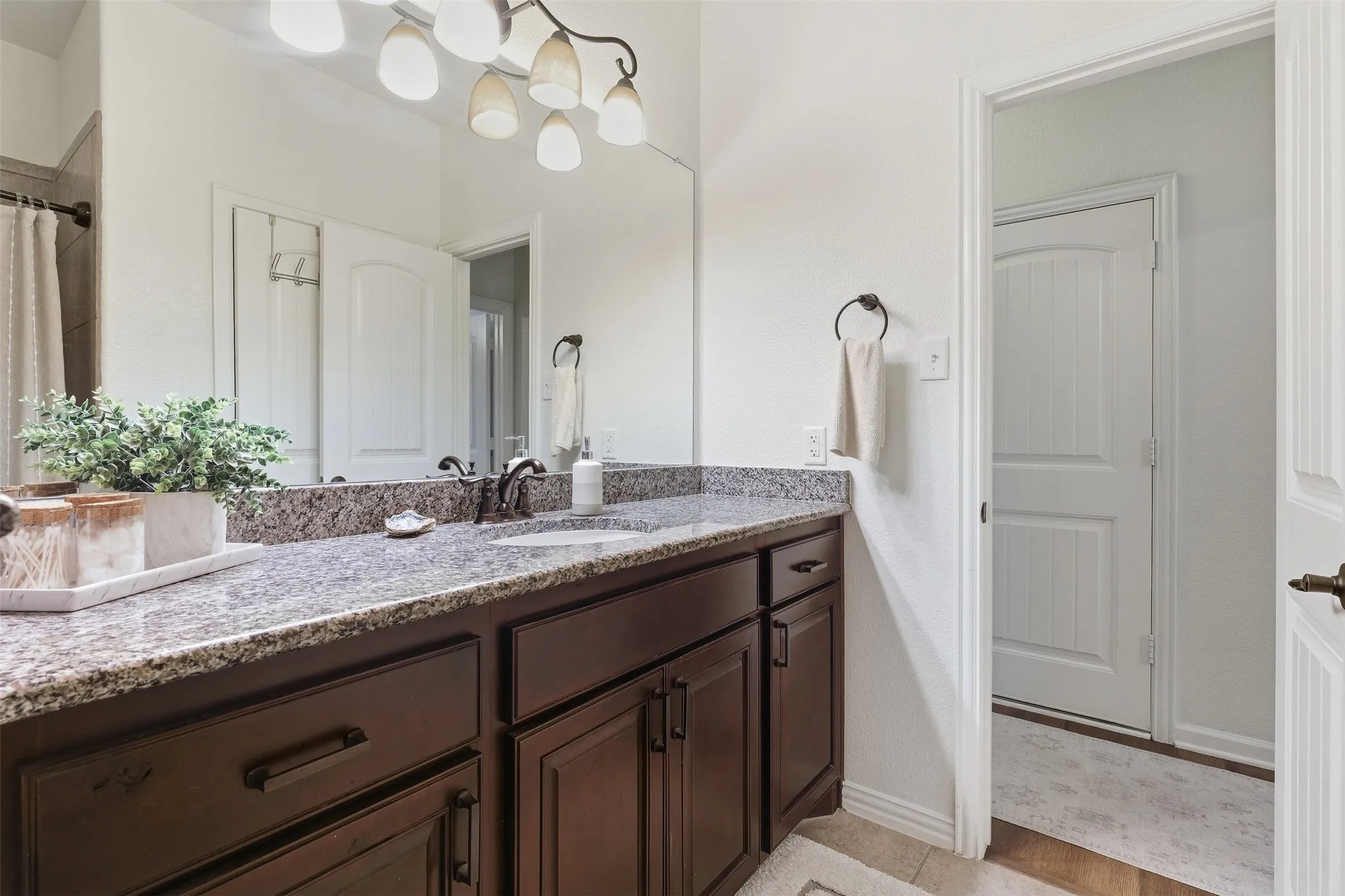 Lots of Counter Space and linen closet