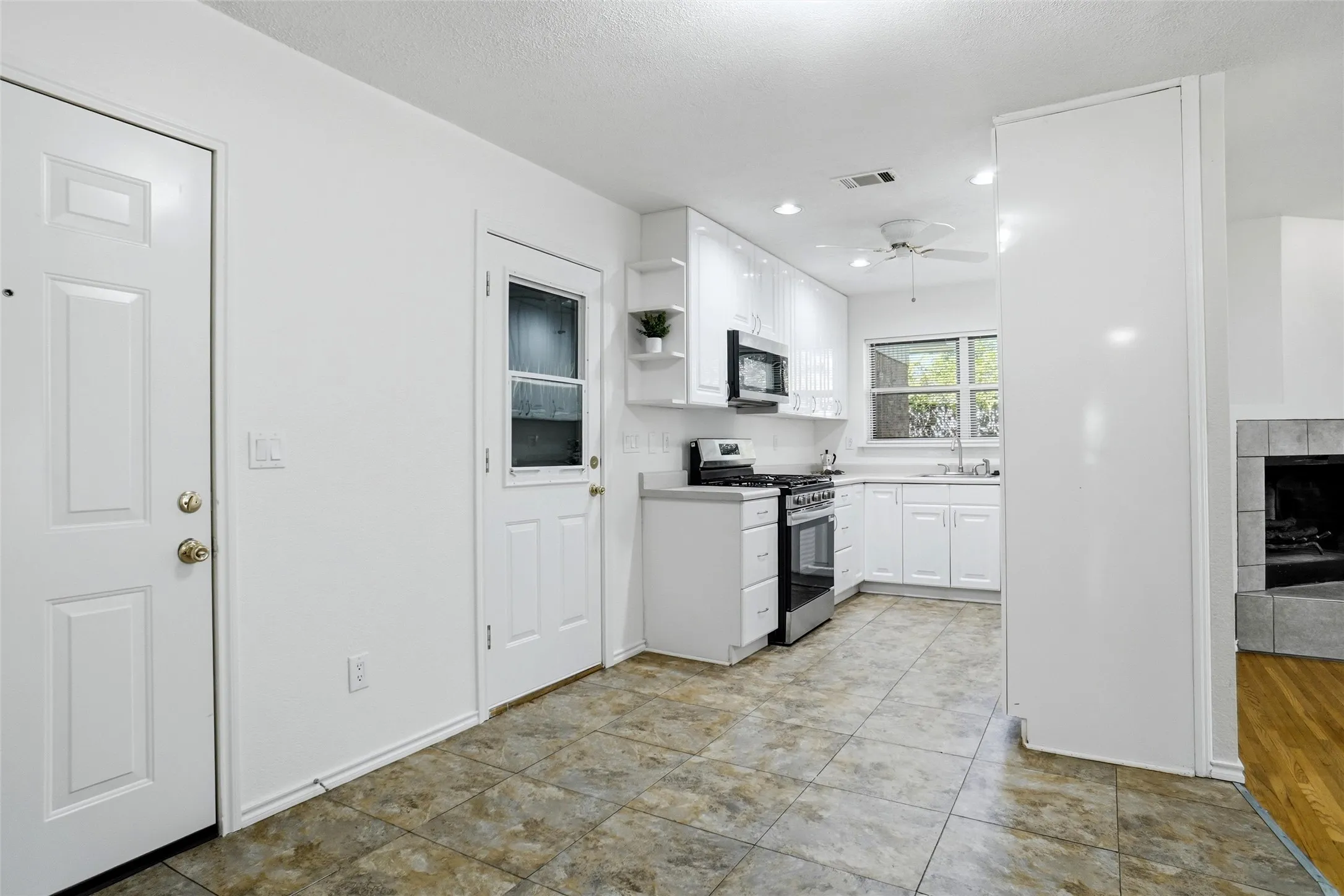View of kitchen from Entry