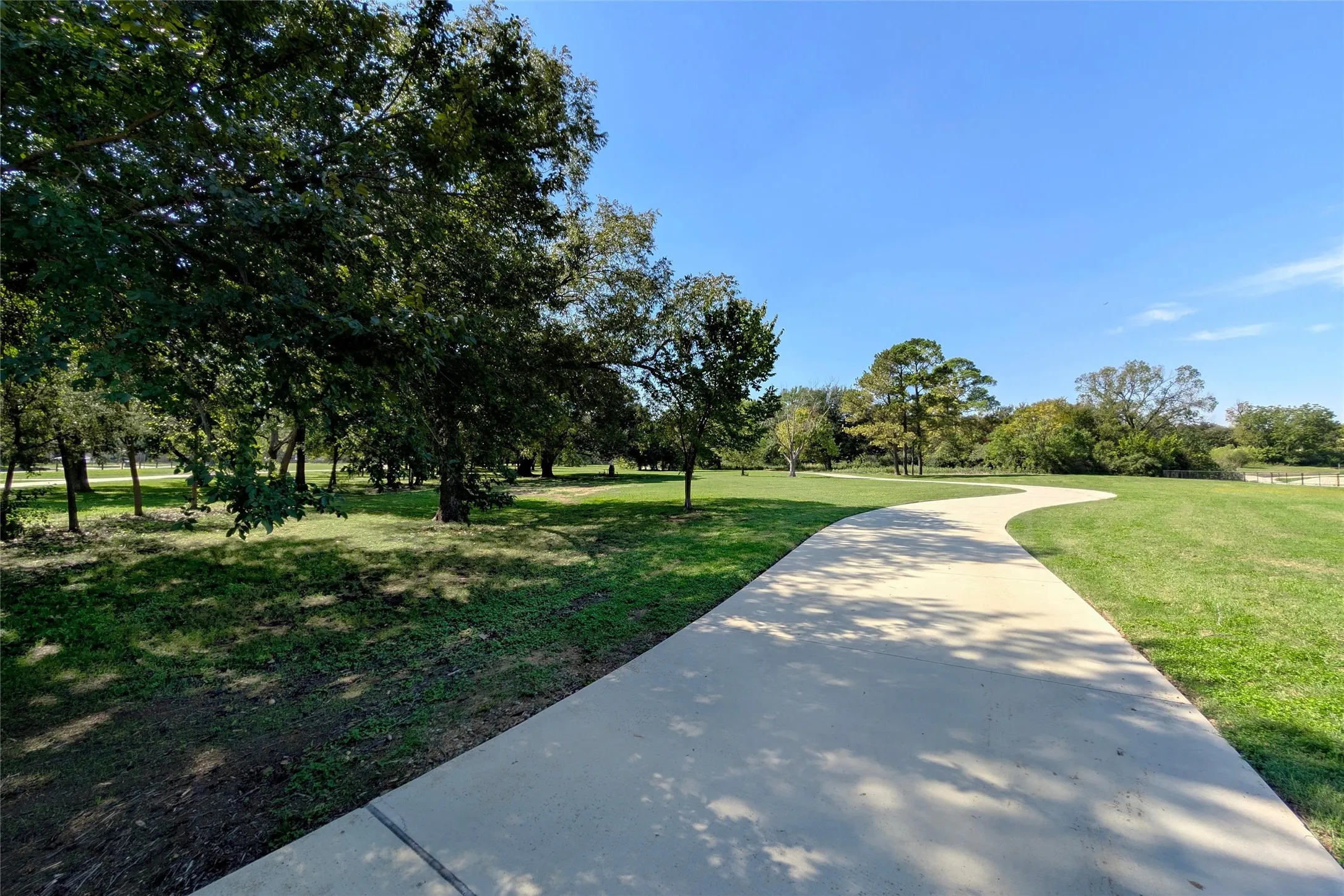 Walking & Bike Trails stretch across a 67 acre greenway corridor!