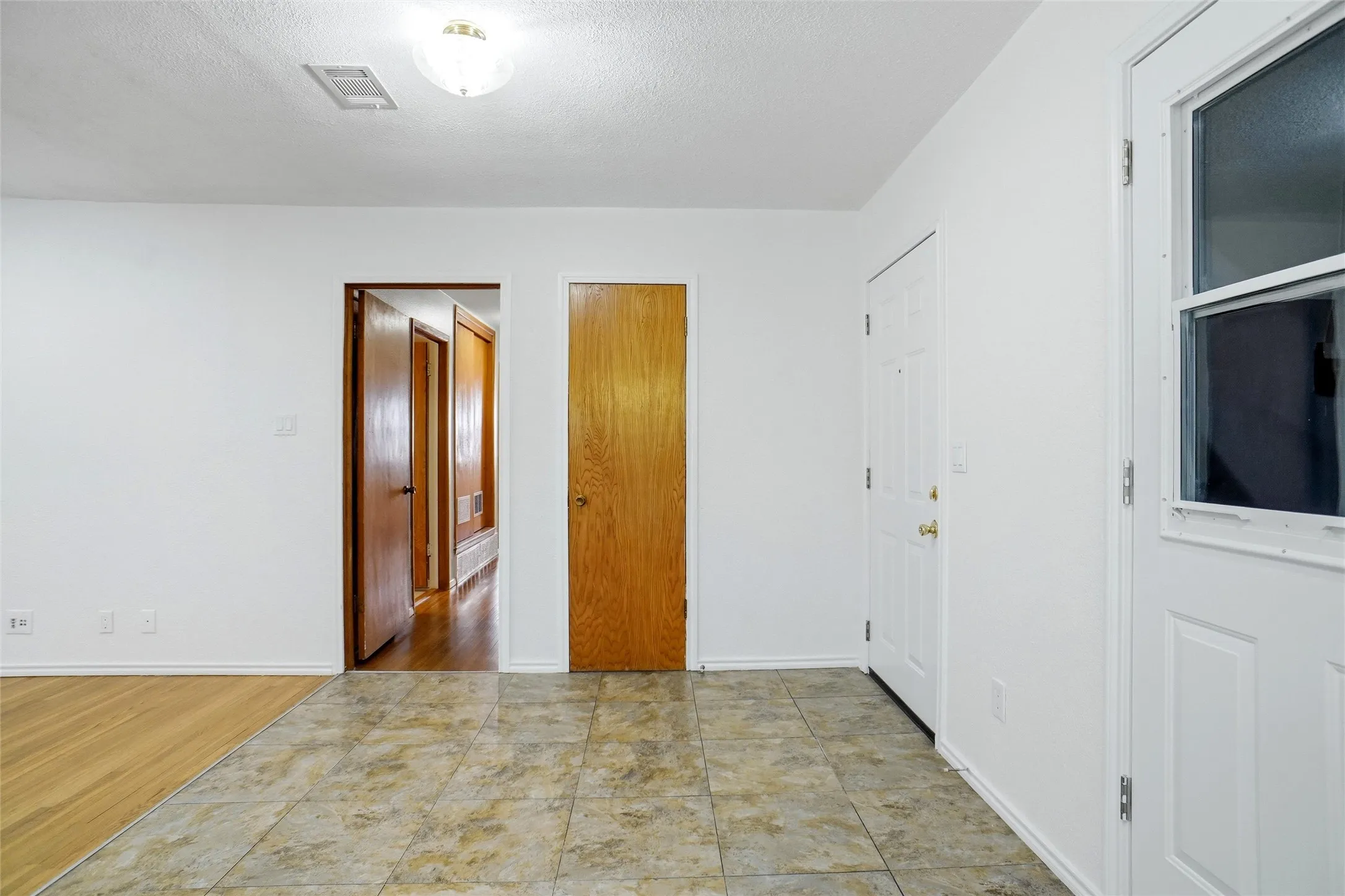 View of Entry from kitchen