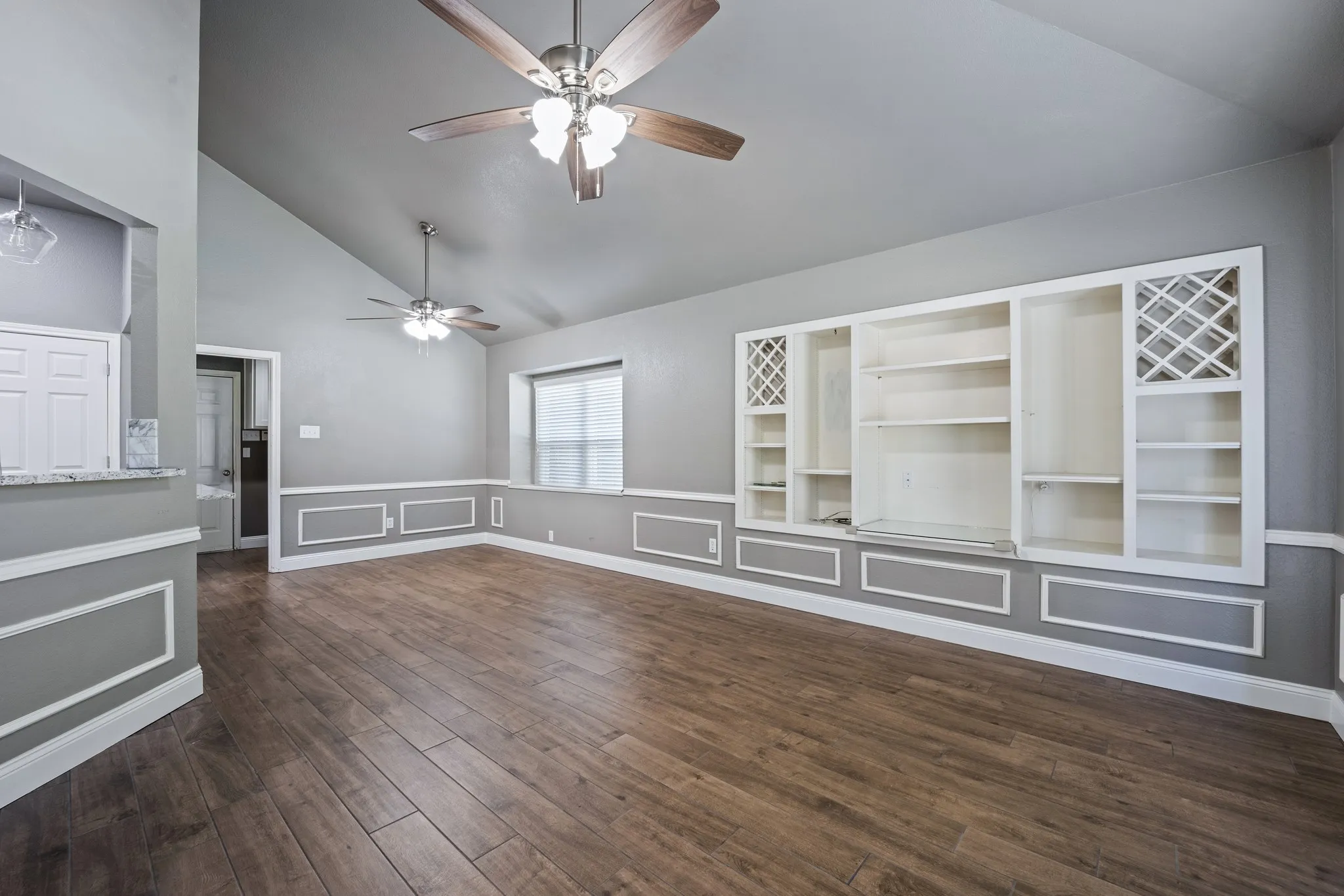 Great storage in the 2nd living area.