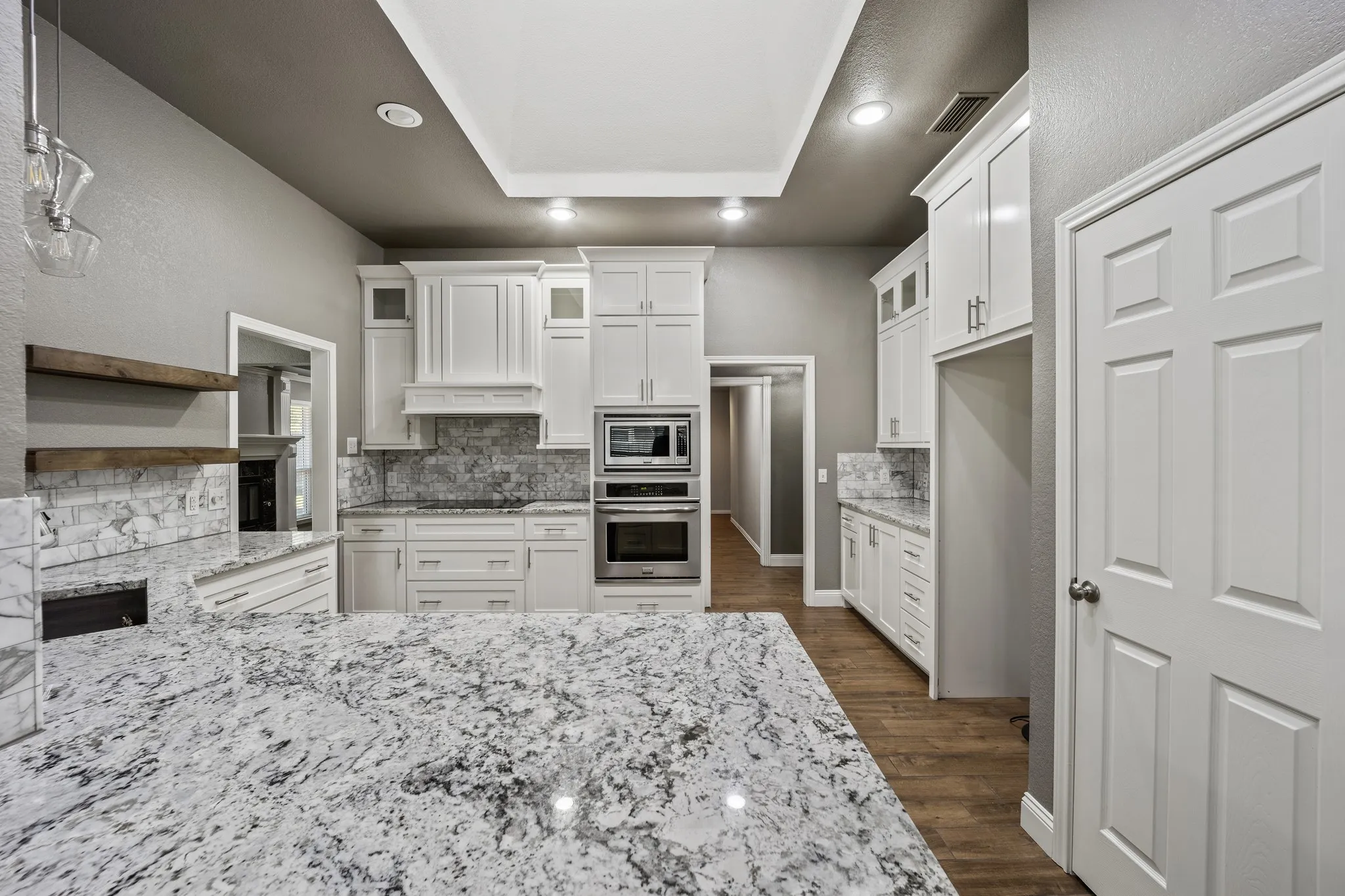 Granite counters.