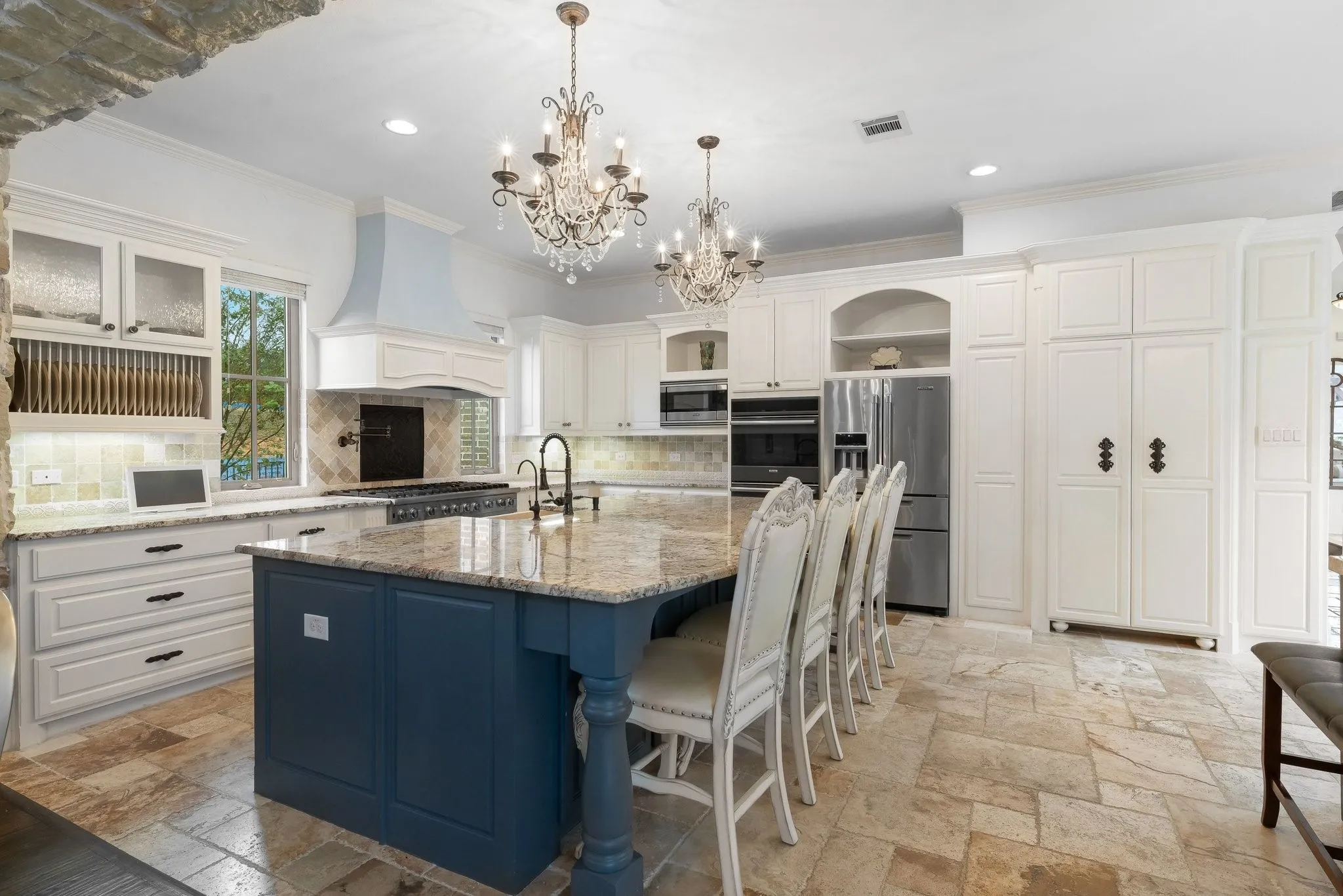 Beautiful kitchen for the chef.