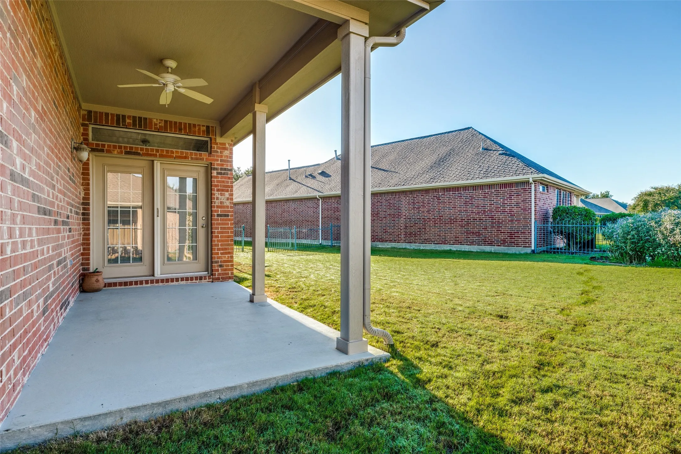 Covered Back Patio