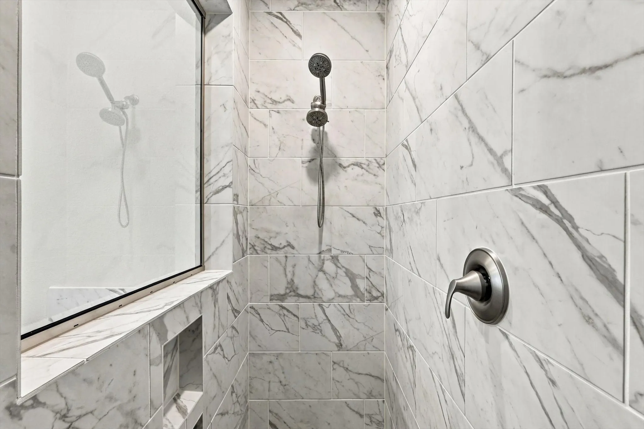 Oversized shower