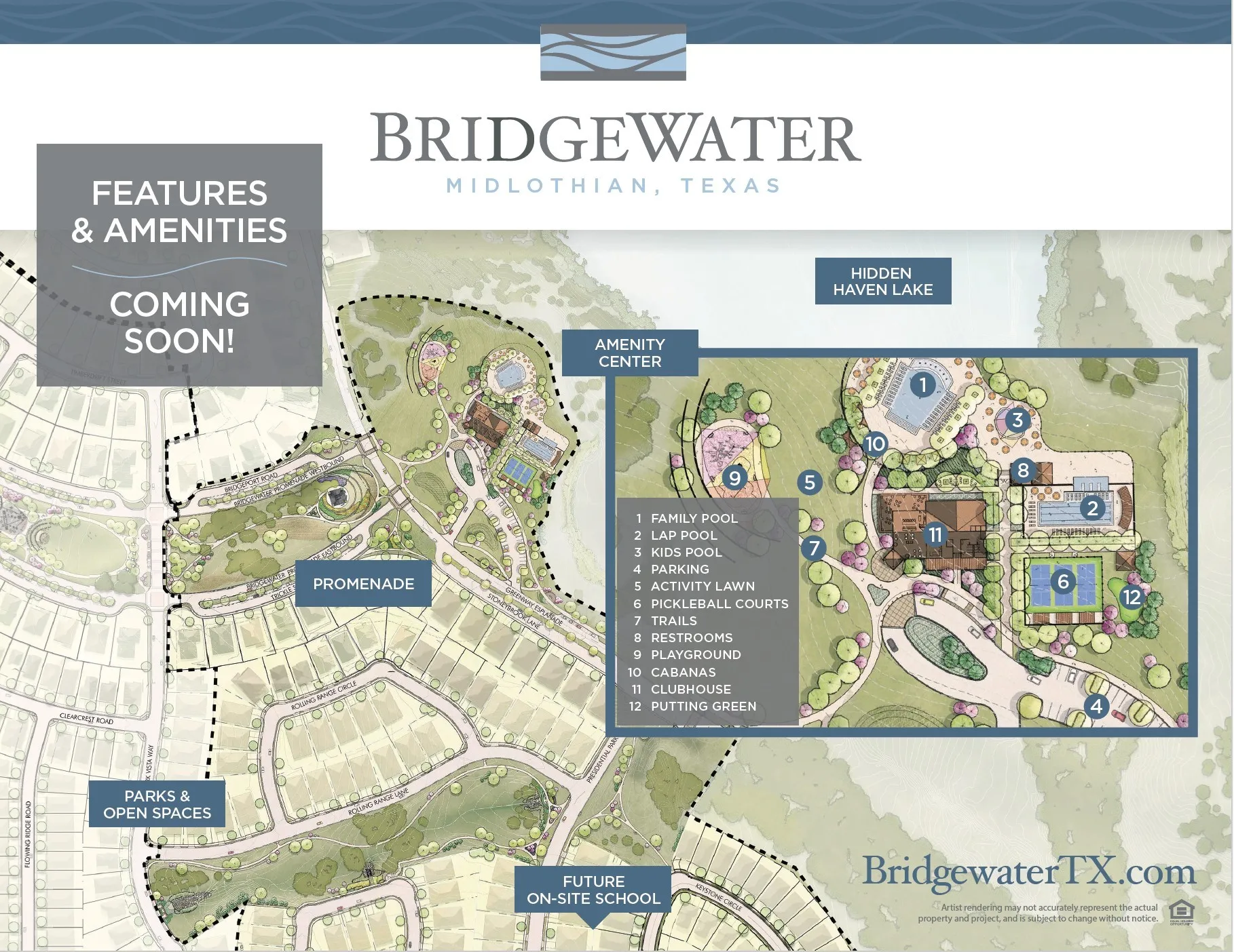 New Amenities coming soon!