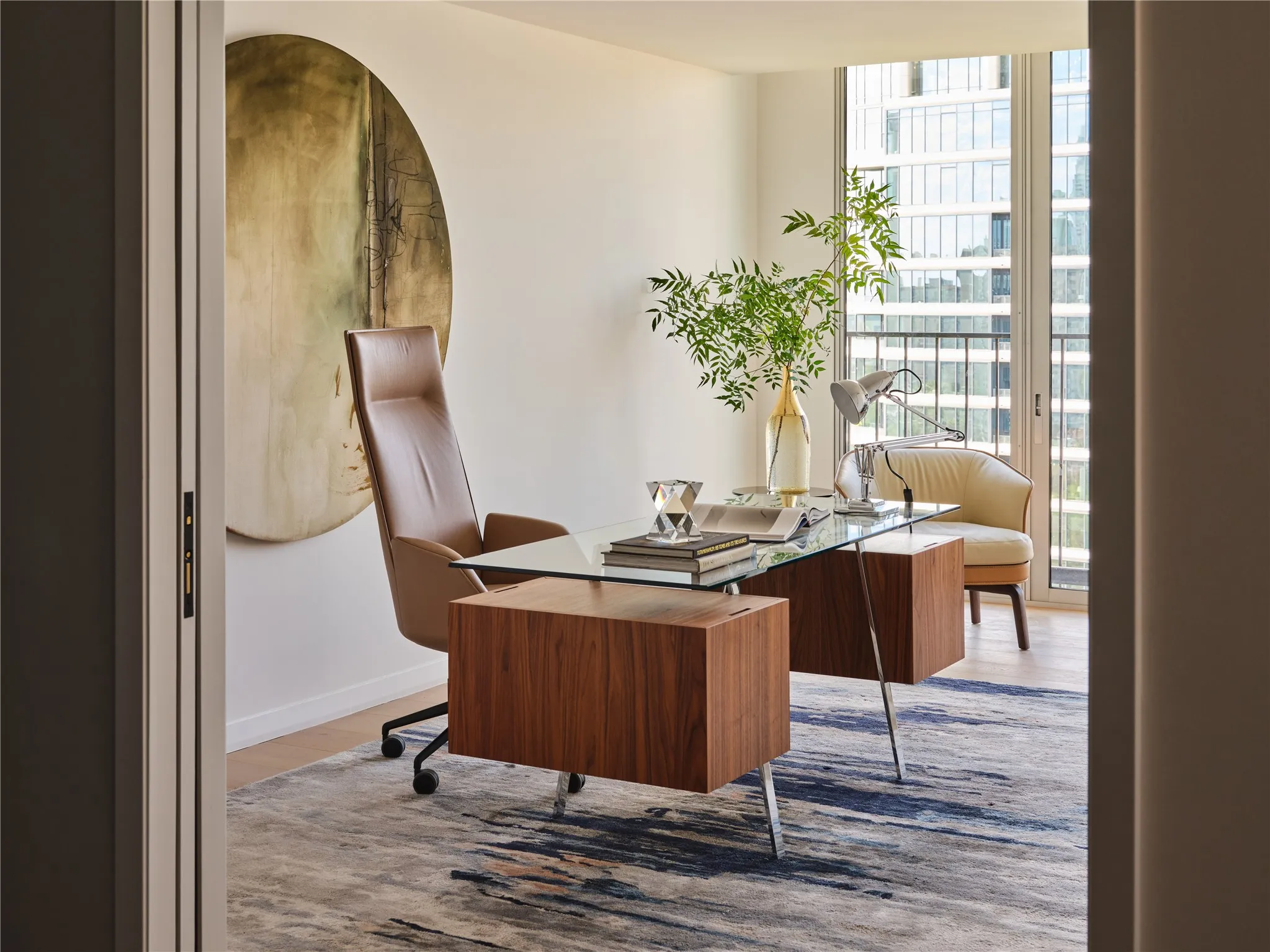 Bedroom two flexes to home office.