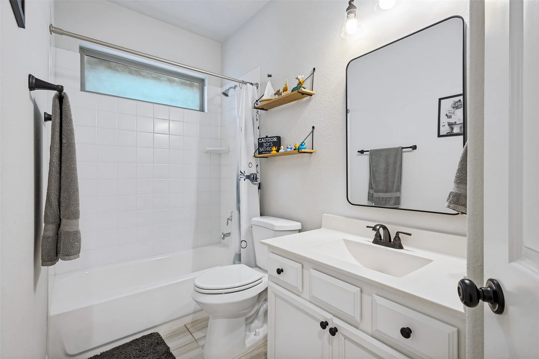 Downstairs full bathroom, Brand new toilet!