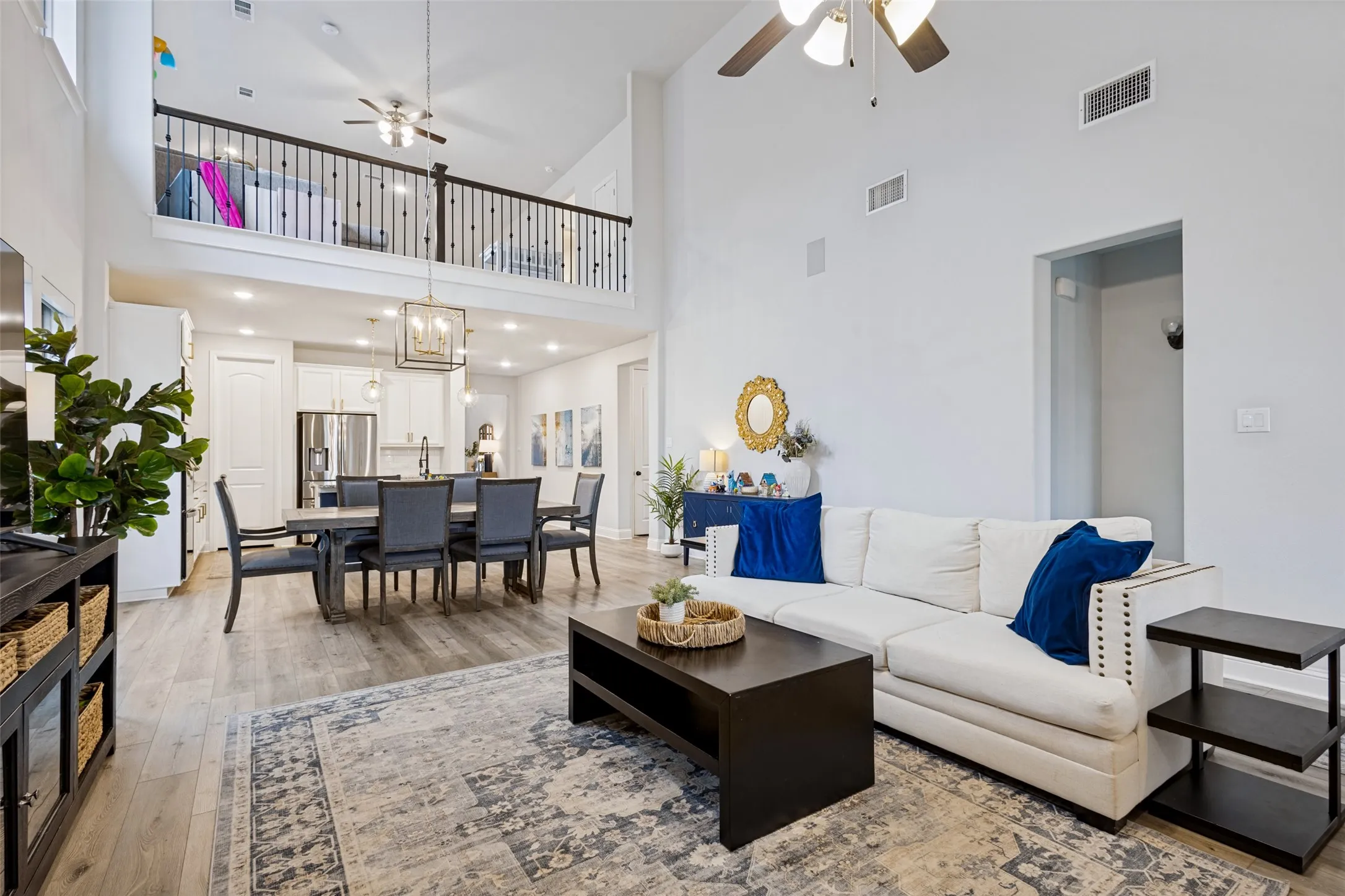 High ceilings