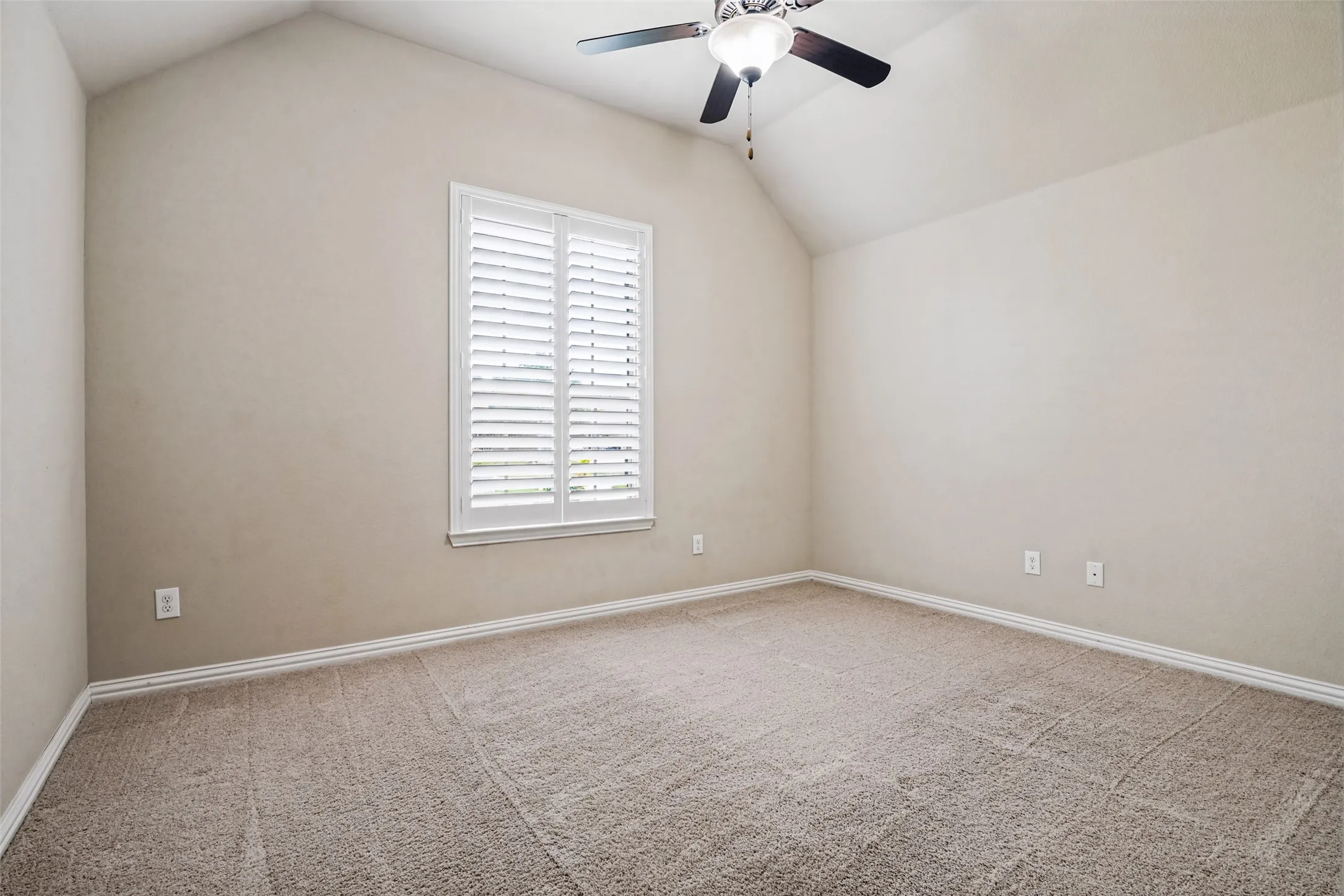 Guest BR 3 with walk in closet and ceiling fan