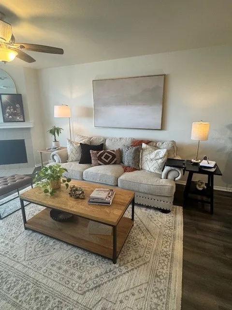 Staged Living Room