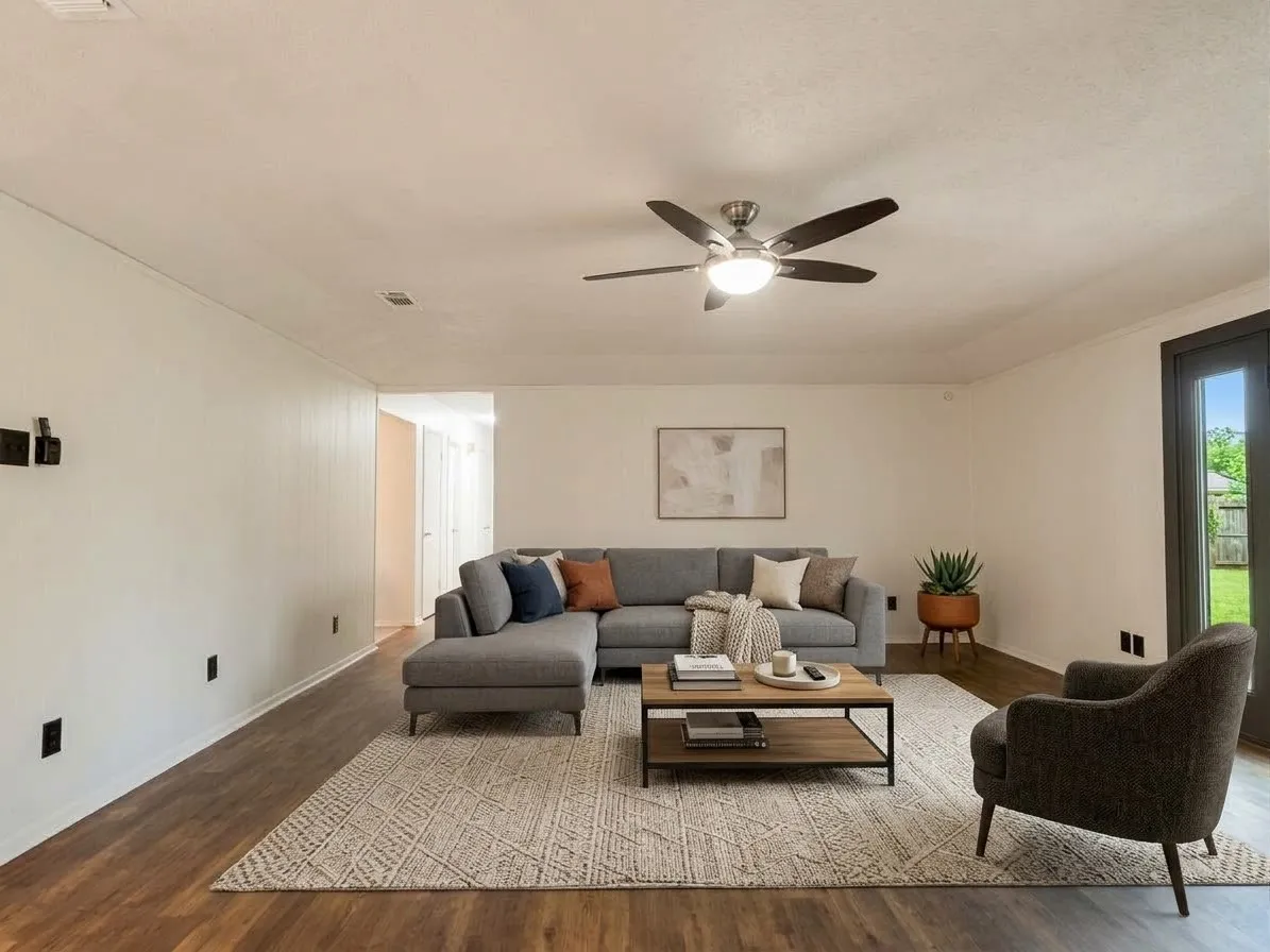 Living Room Virtually Staged