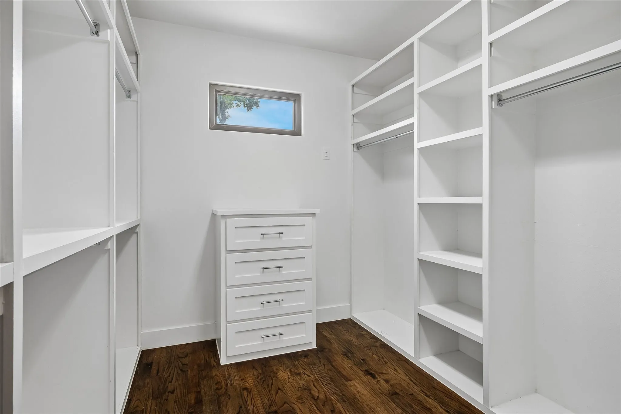 Primary closet