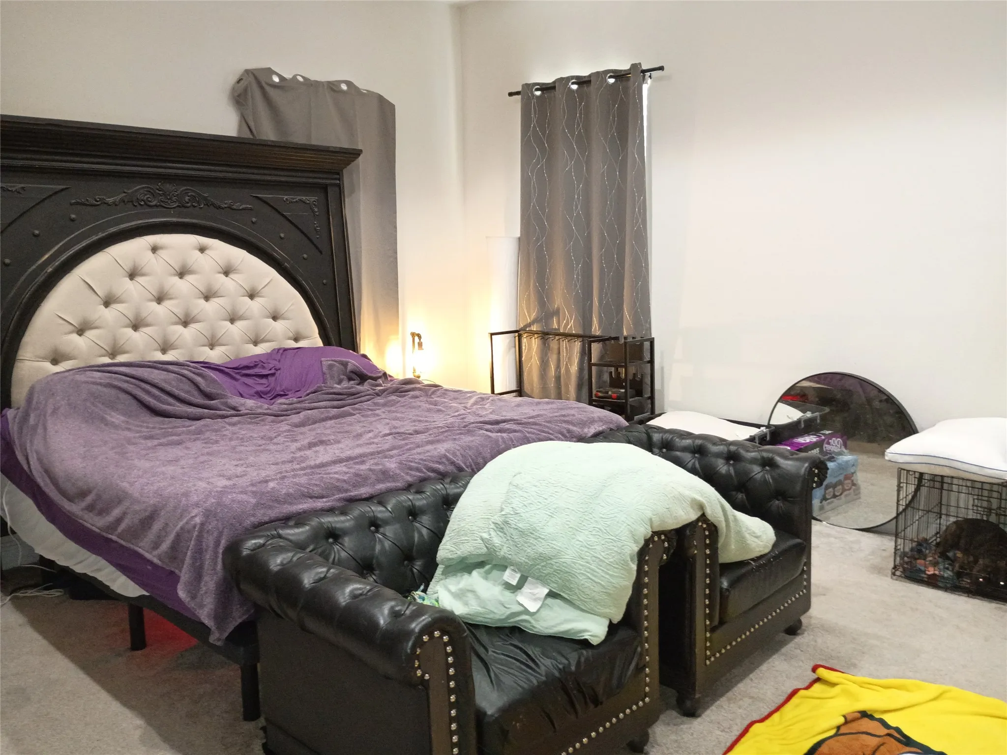 Master bedroom is at back corner, every bedroom is split from the others if I do