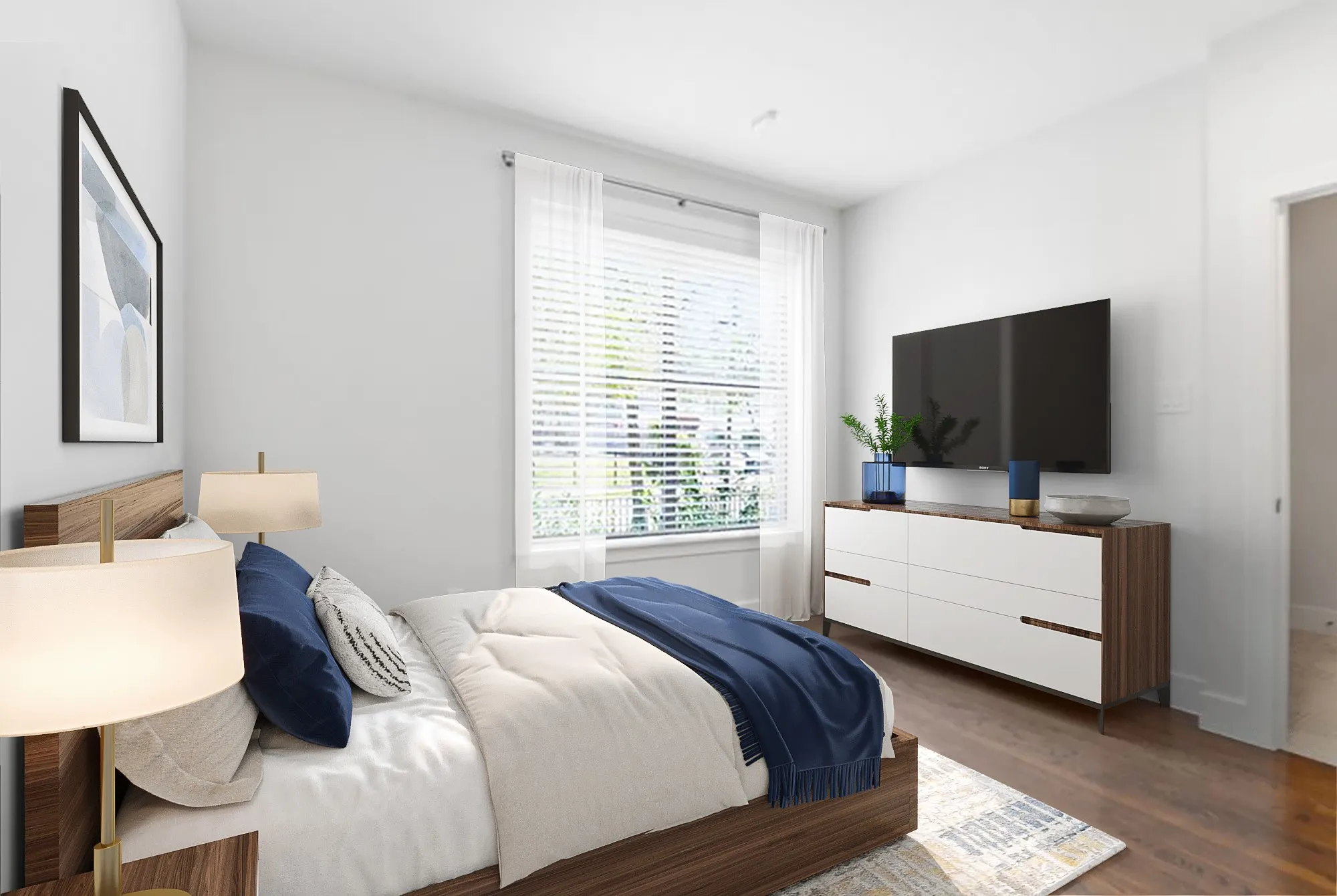 1st Floor Bedroom- virtual staging
