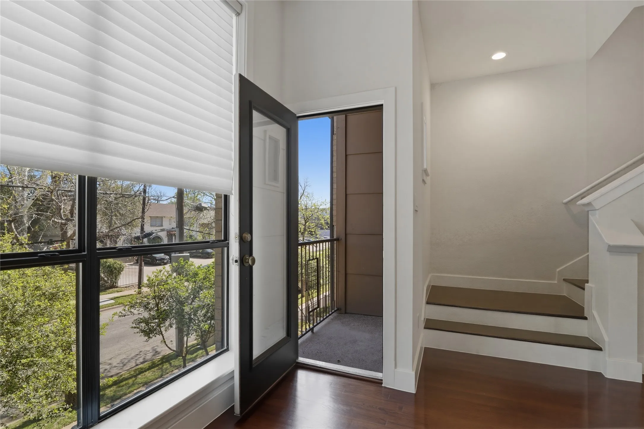 Balcony off of the 2nd Floor Living Room