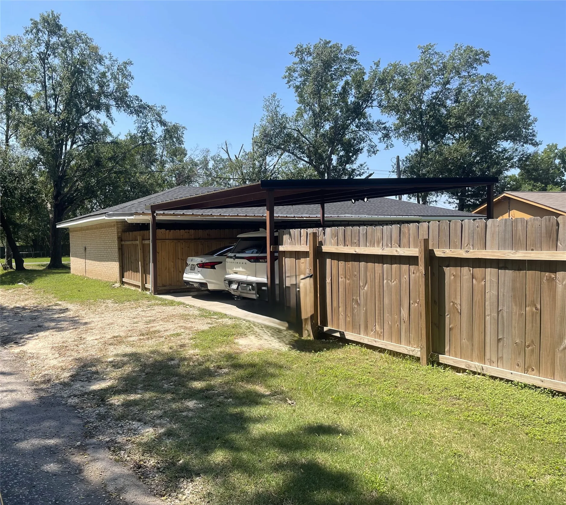 Side Entry Carport
