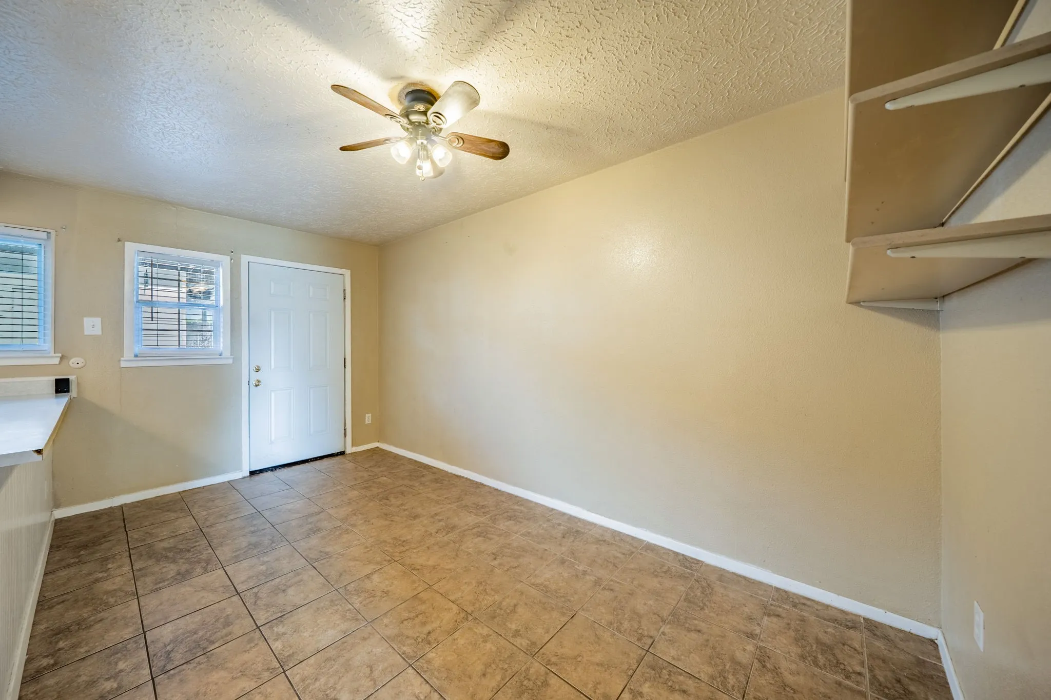 Dining and back door