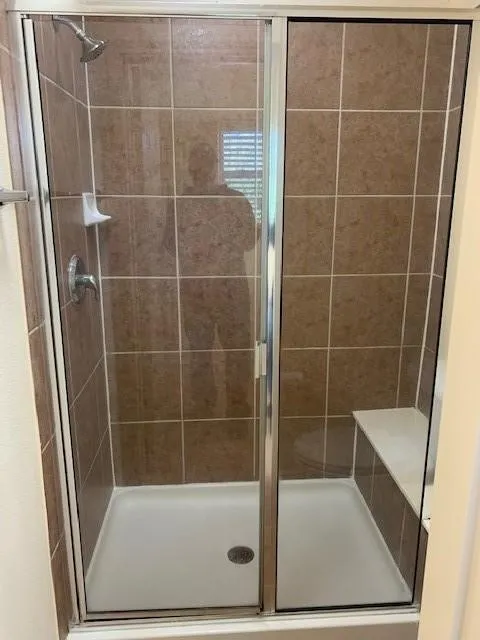 Walk in shower