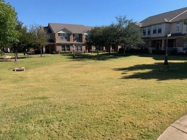 Open greenspace in front of unit.