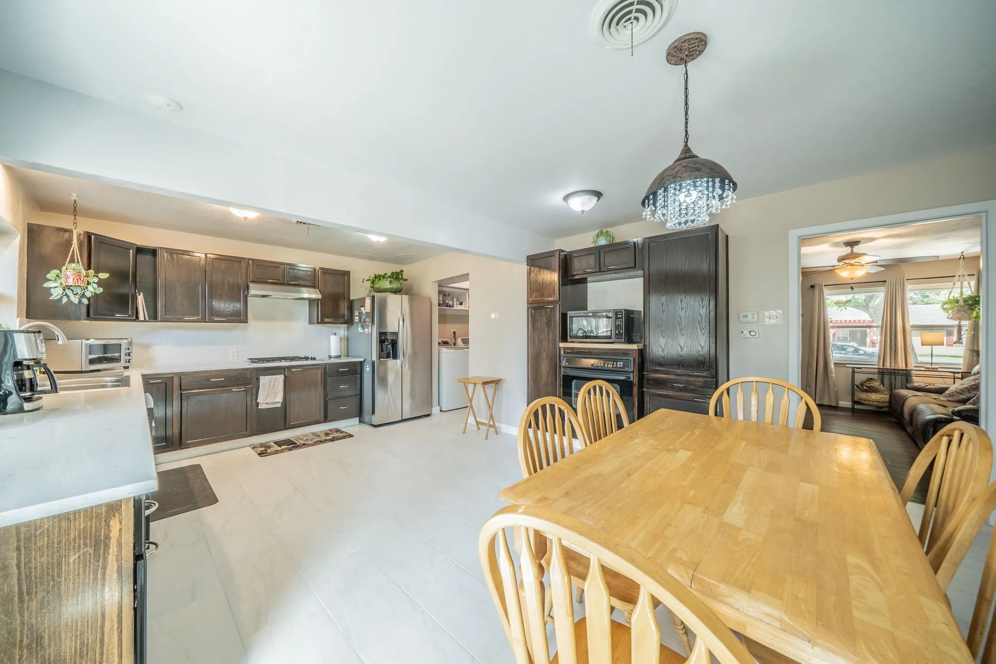 open and airy with lots of natural light