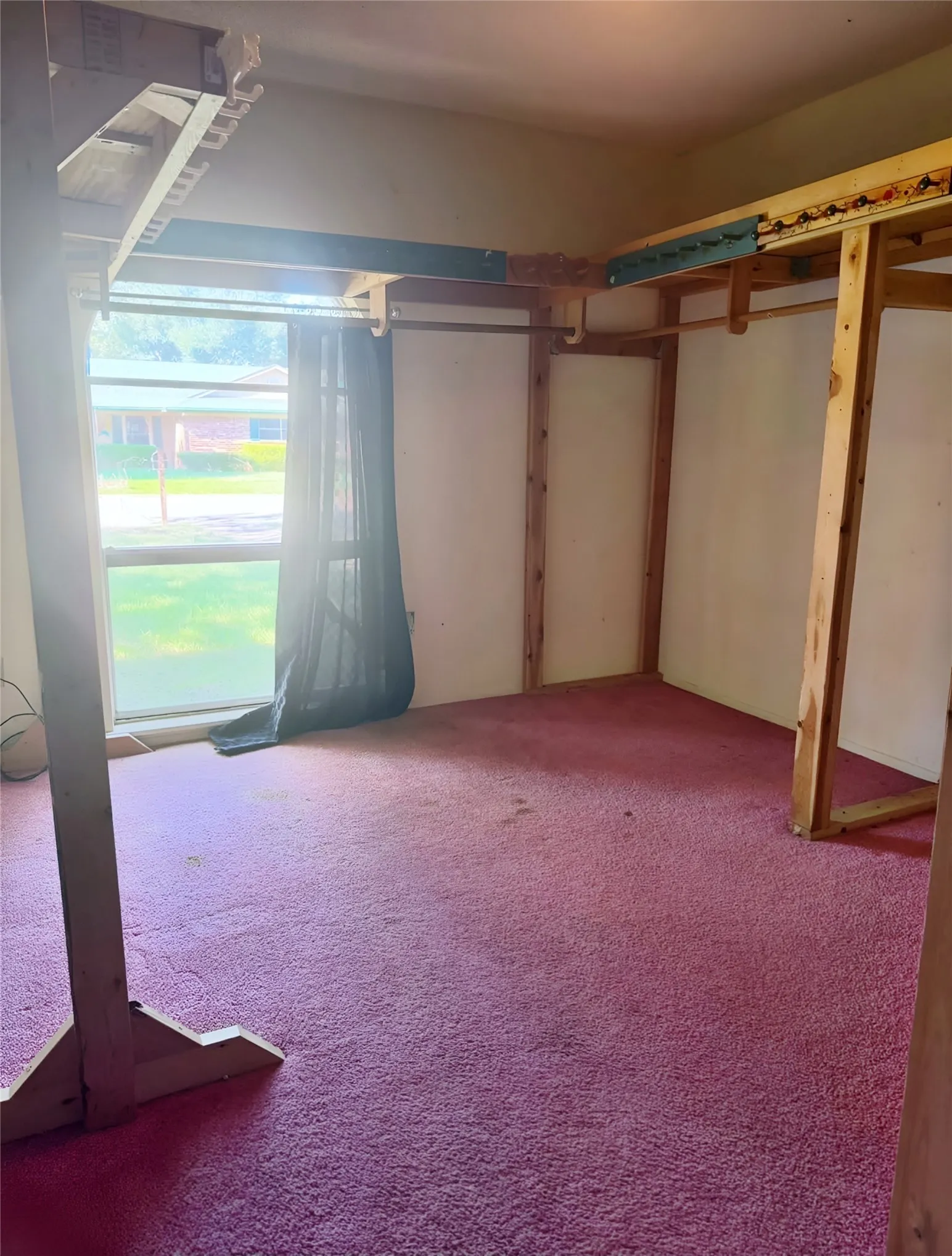 Approximately 12" x 10" this bedroom was used by former owner as storage.