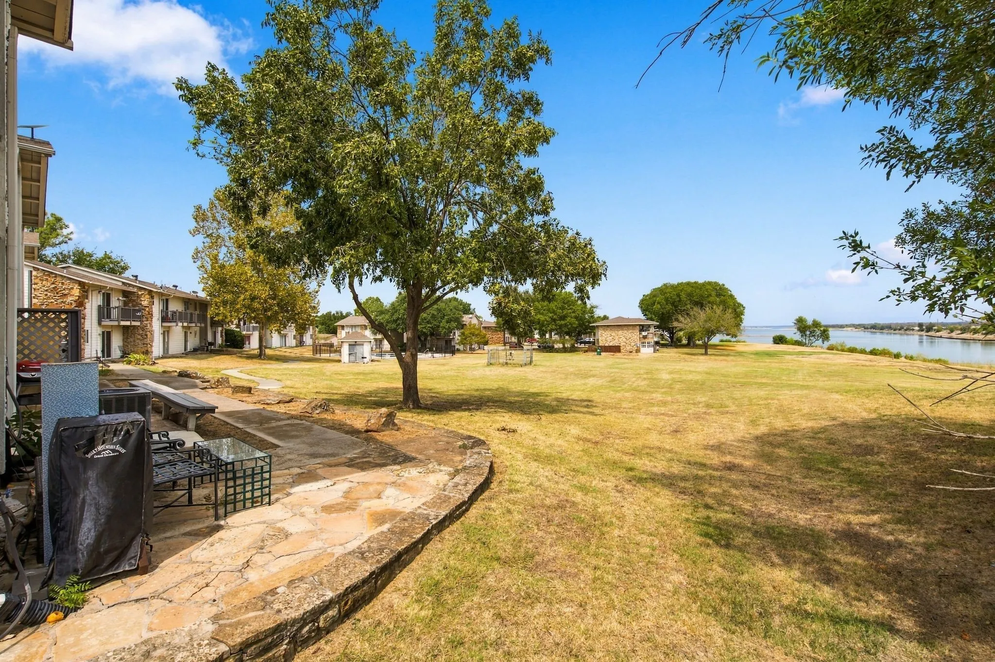 Lake frontage