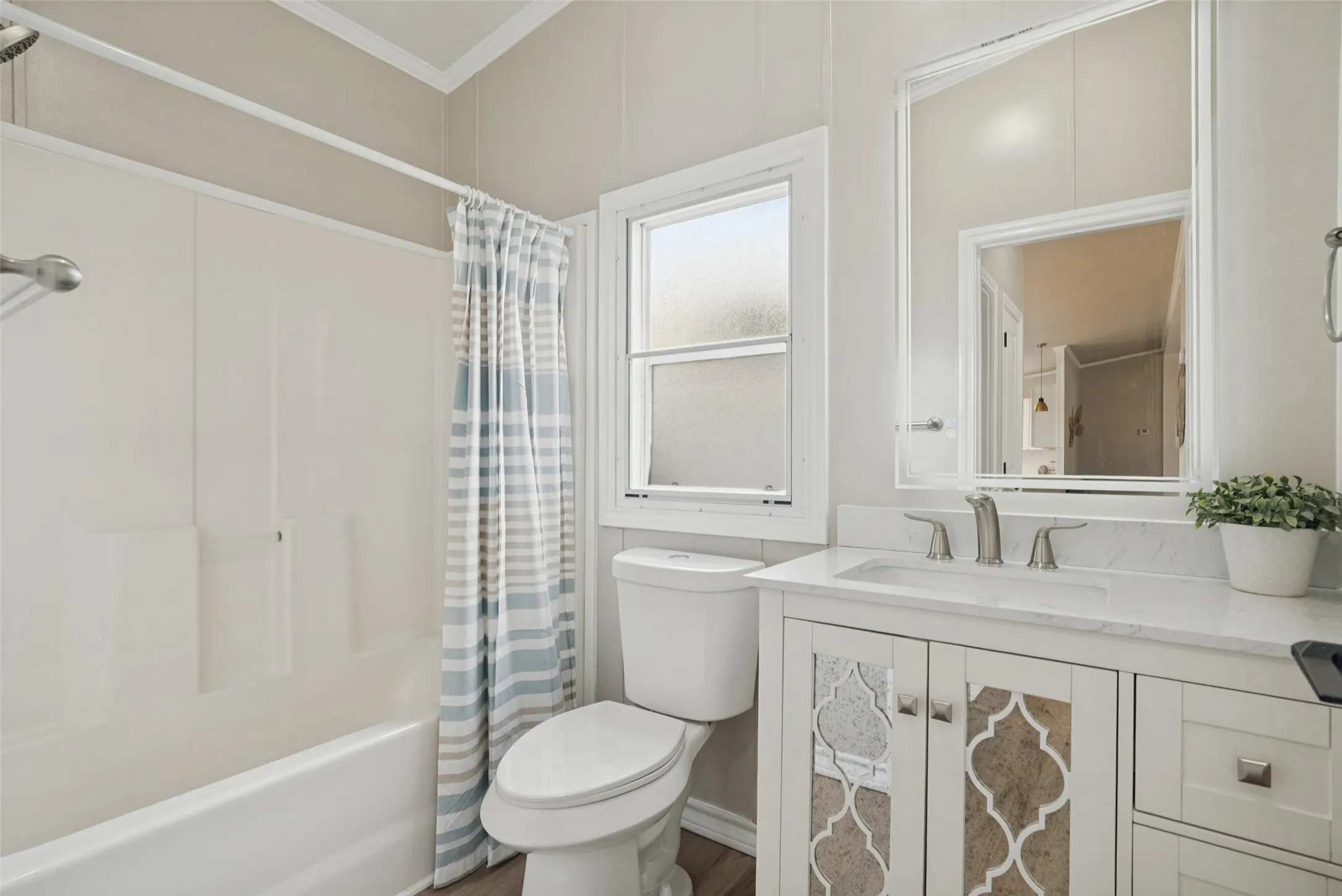 Hall bath