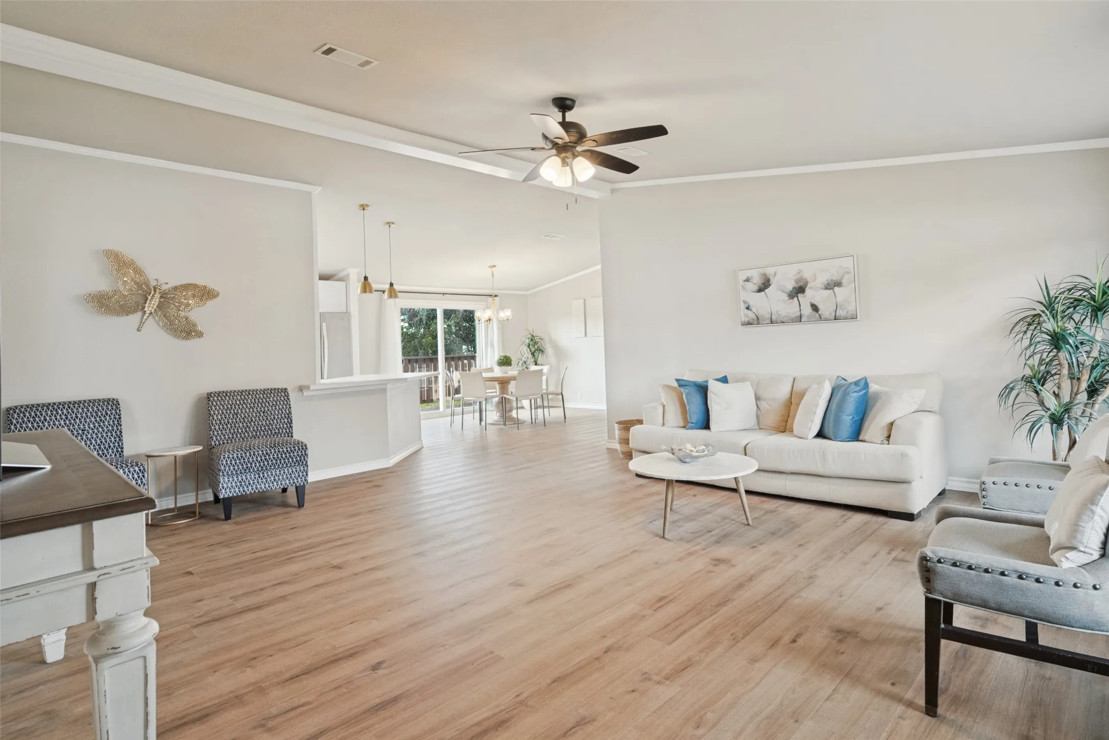 Open living area