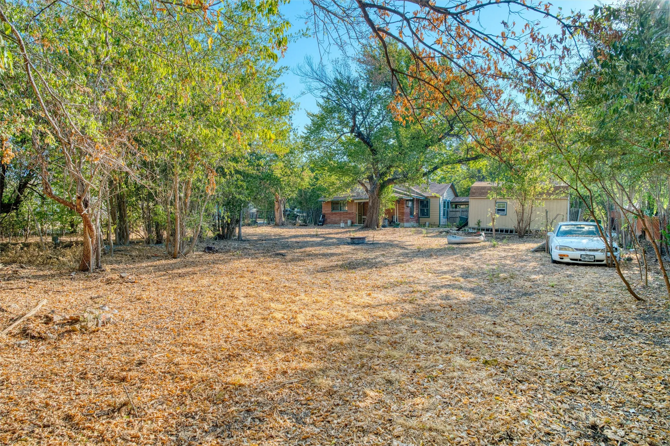 Back of the lot toward the home