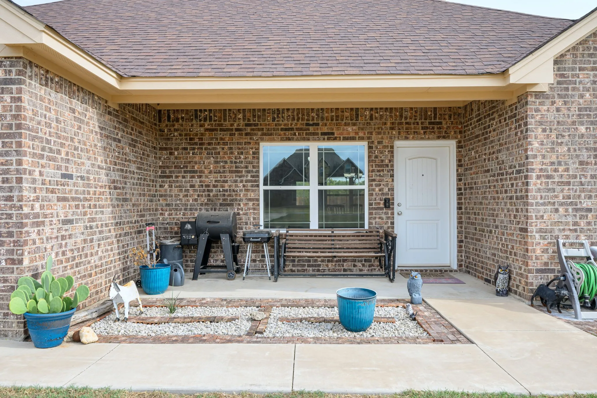 Covered front porch