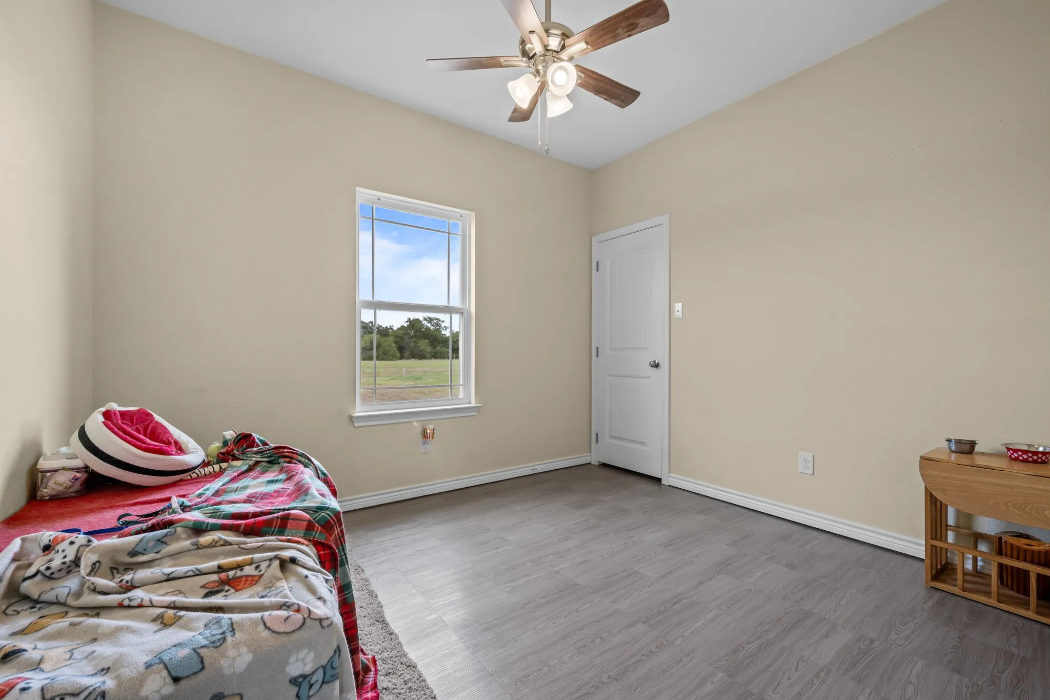 Bedroom, actual photo