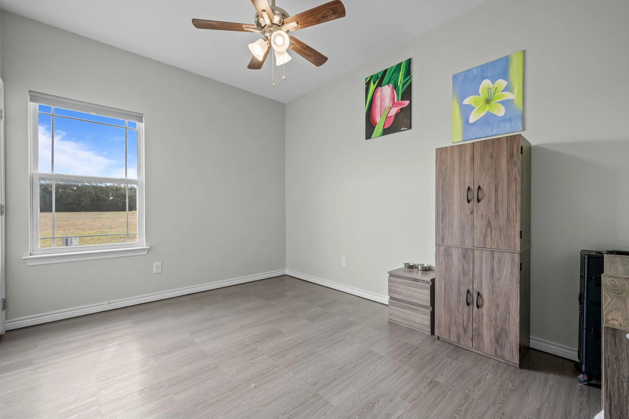 Bedroom, actual photo