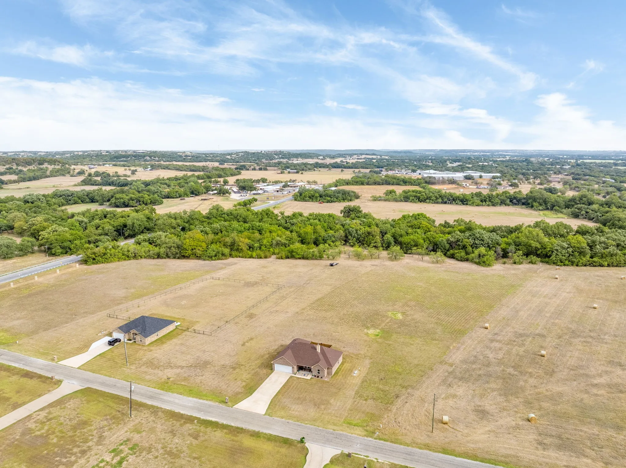 Drone view of the area