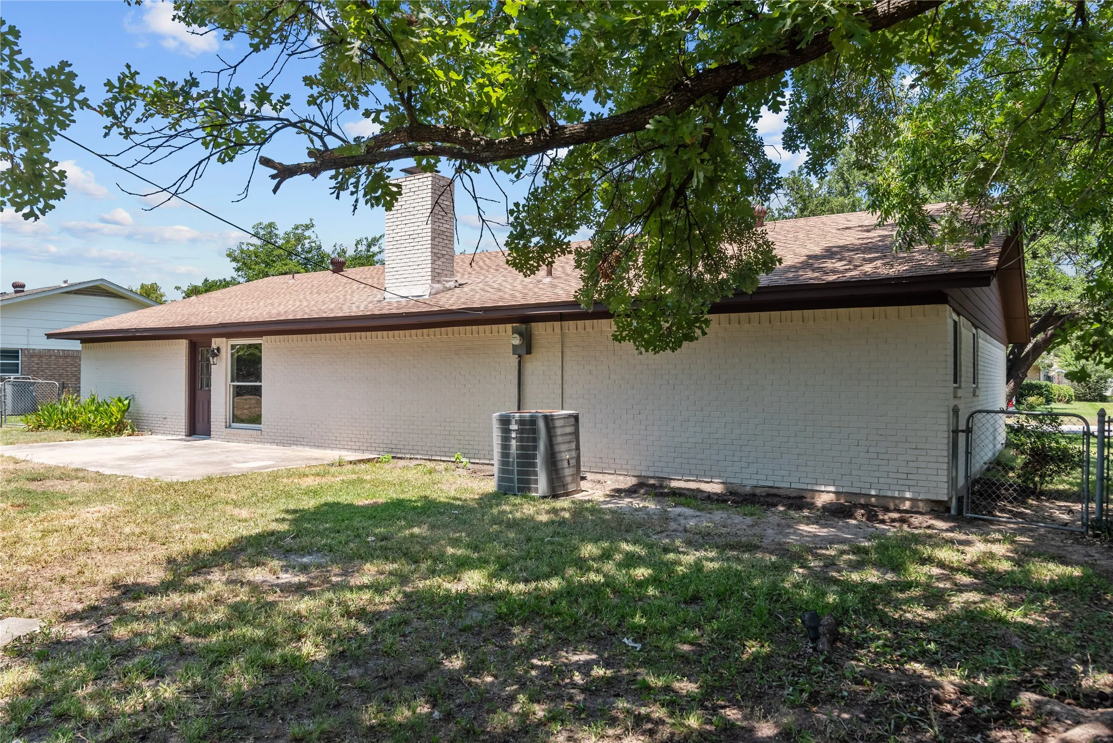 Back of house