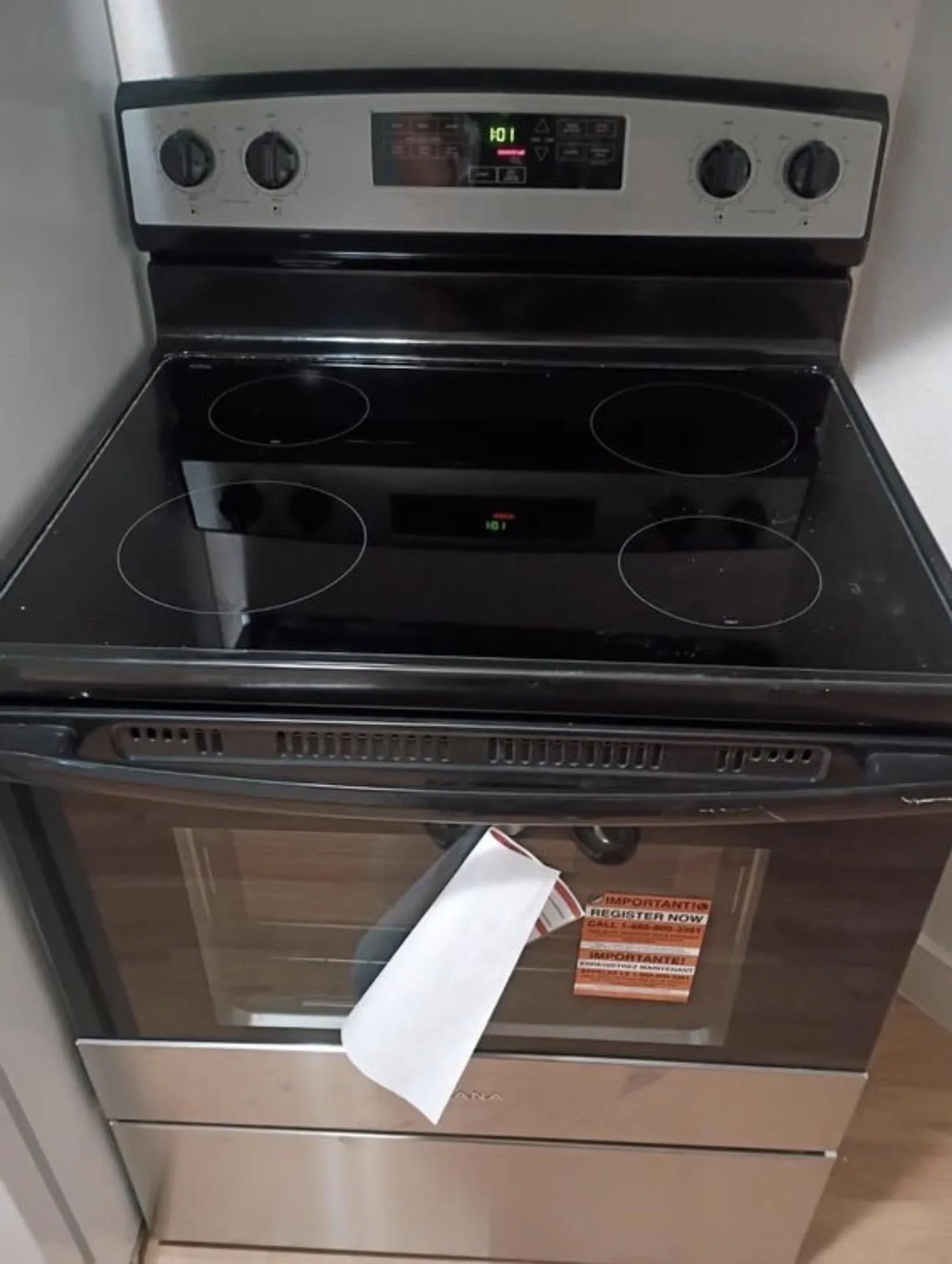 Updated Stainless Steel Range