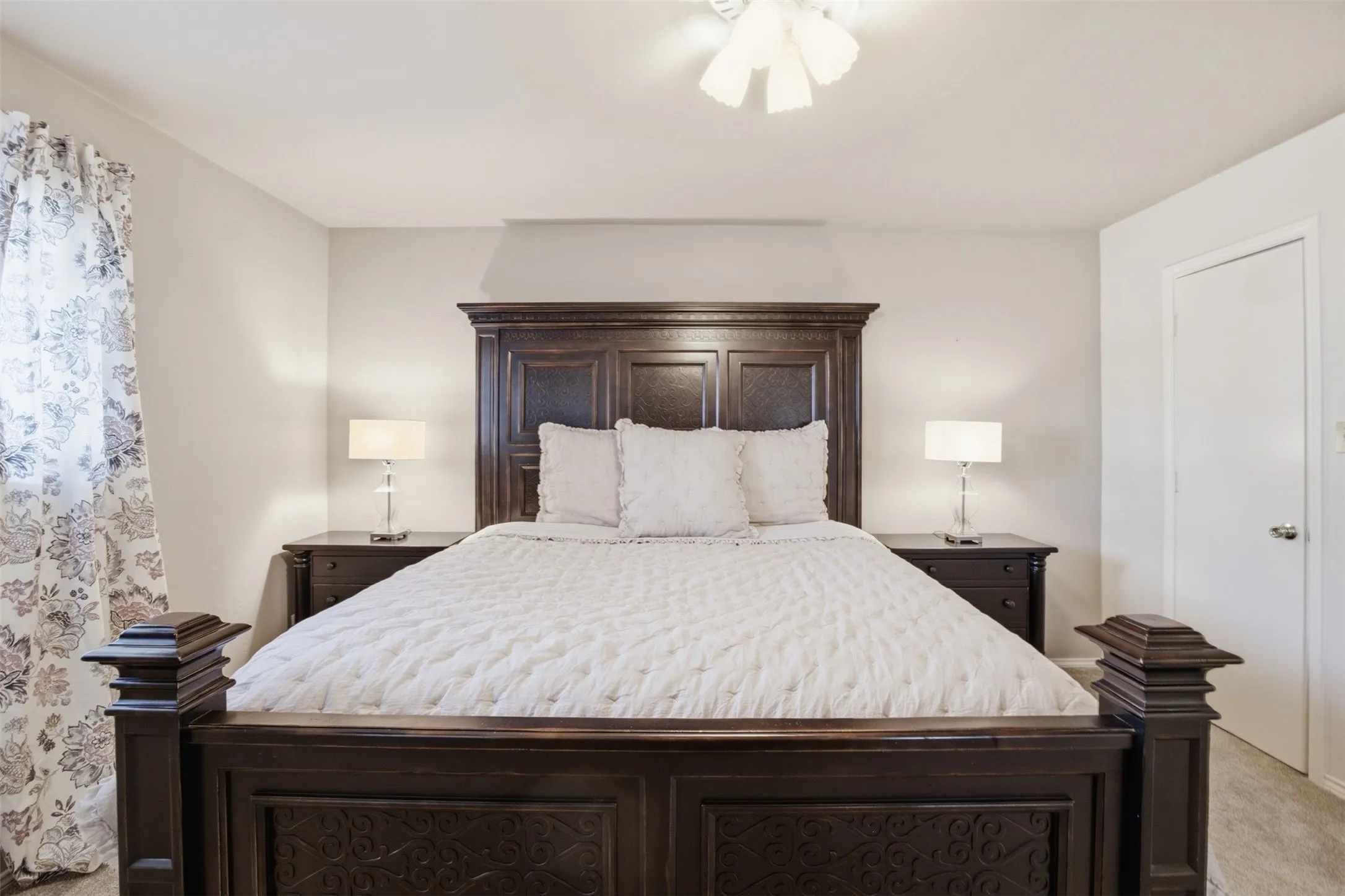 Another look at the primary bedroom, offering comfortable proportions and a walk-in closet.